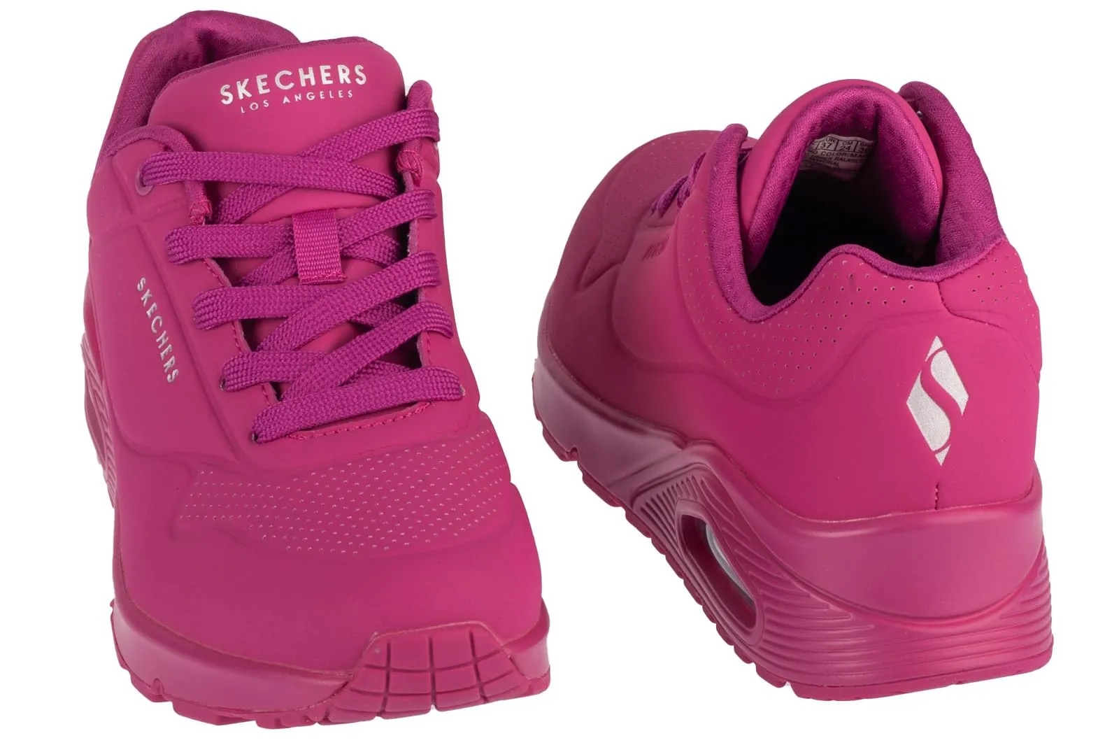 Skechers Uno Stand On Air Donna, Magenta Durabuck Mesh, 37 EU - immagine 6