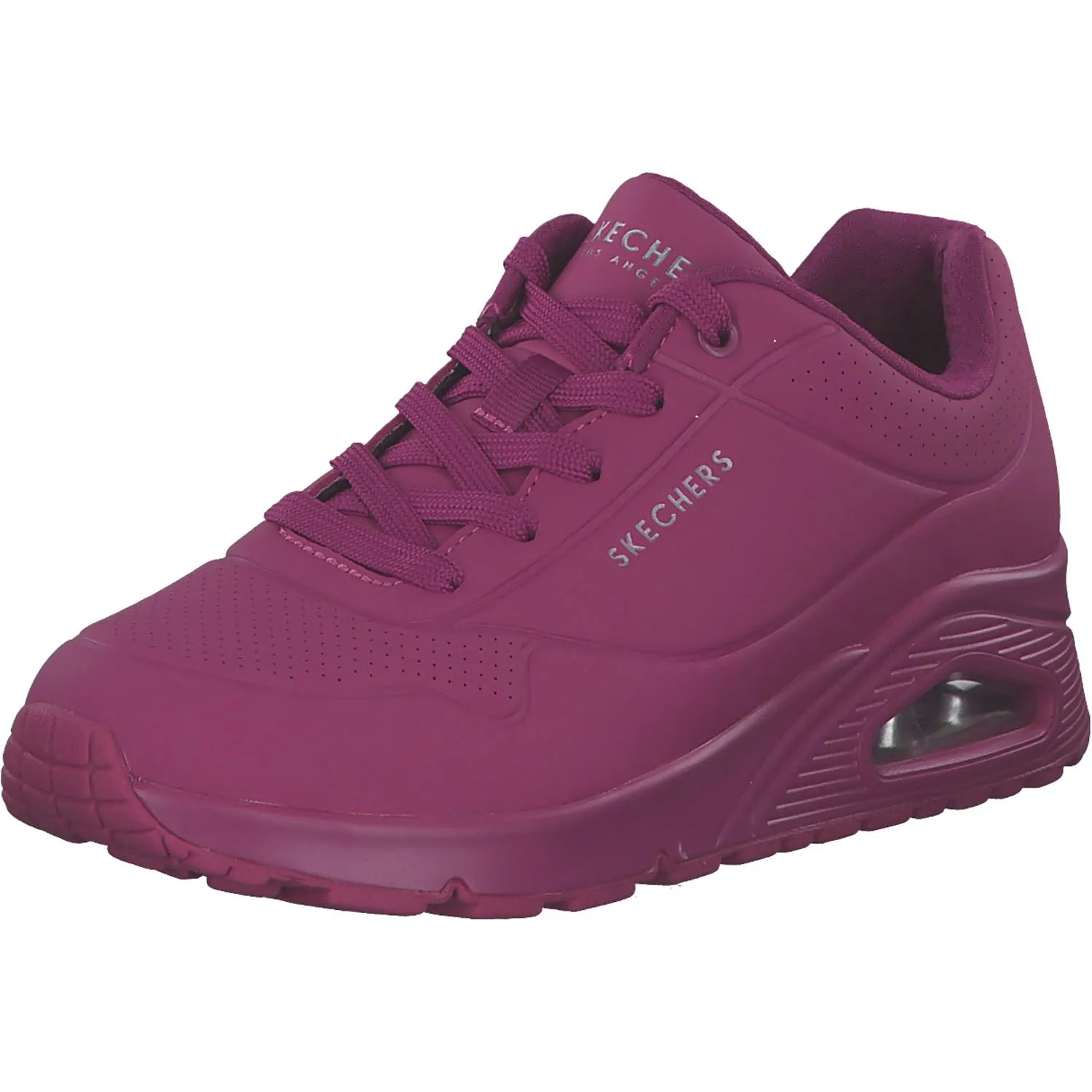 Skechers Uno Stand On Air Scarpe da ginnastica Donna, Magenta Durabuck Mesh, 36 EU - immagine 1