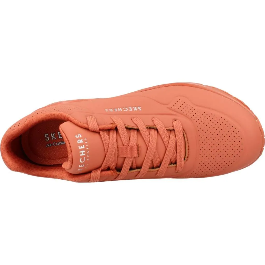 Skechers Uno Stand On Air Scarpe da ginnastica Donna, Rust Durabuck Mesh, 39 EU - immagine 7