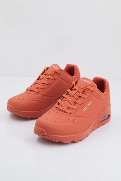 Skechers Uno Stand On Air Scarpe da ginnastica Donna, Rust Durabuck Mesh, 39 EU - immagine 8