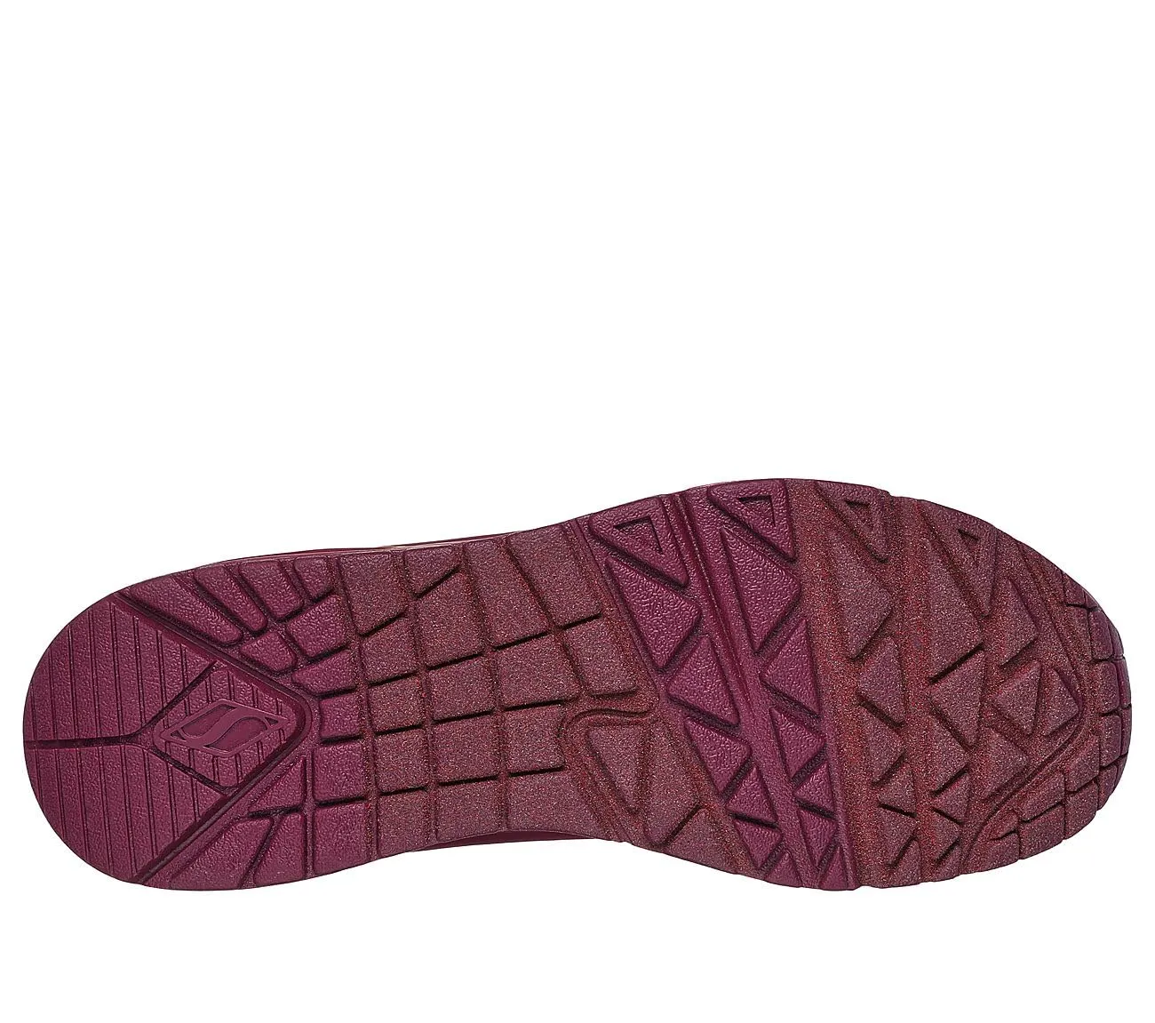 Skechers Uno Stand On Air Scarpe da ginnastica Donna, Plum Durabuck Mesh, 35 EU - immagine 5