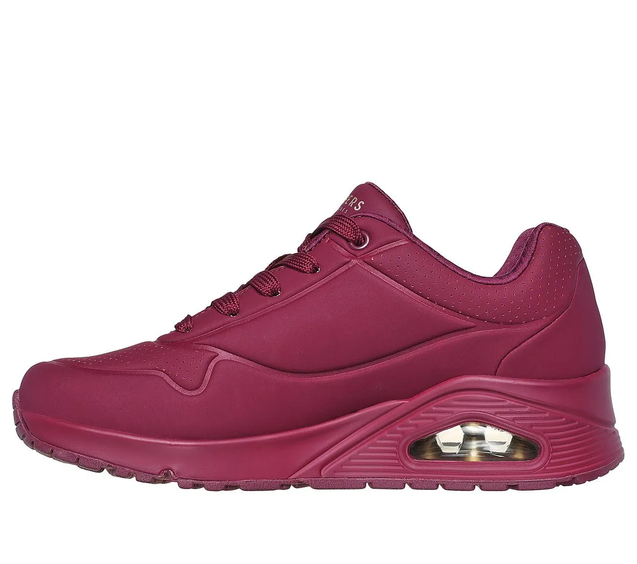 Skechers Uno Stand On Air Scarpe da ginnastica Donna - Plum Durabuck Mesh - 37 EU - immagine 6