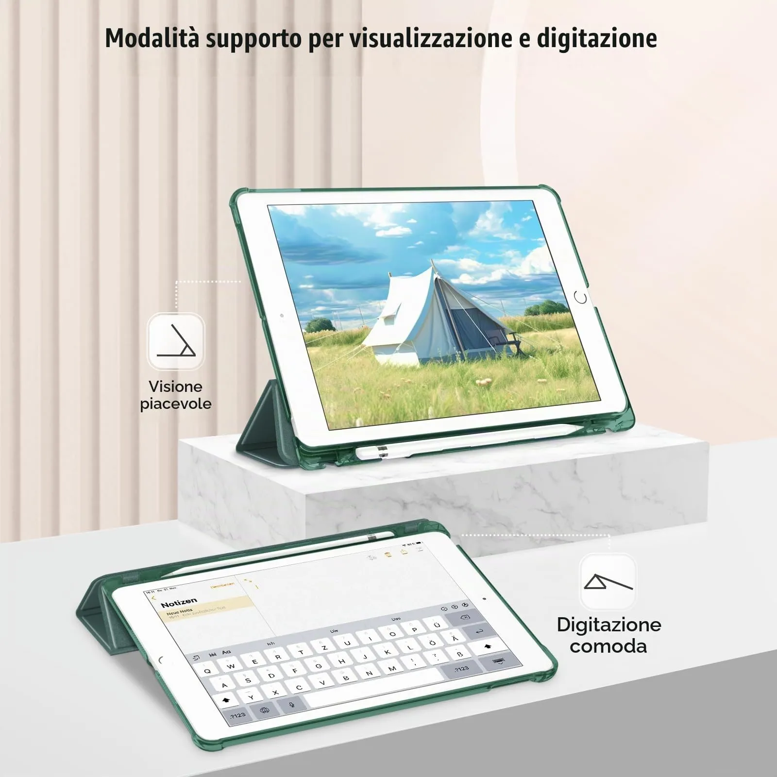 FINTIE Cover per iPad 10.2 Pollici (9a/8a/7a Generazione, 2019-2021) - immagine 3