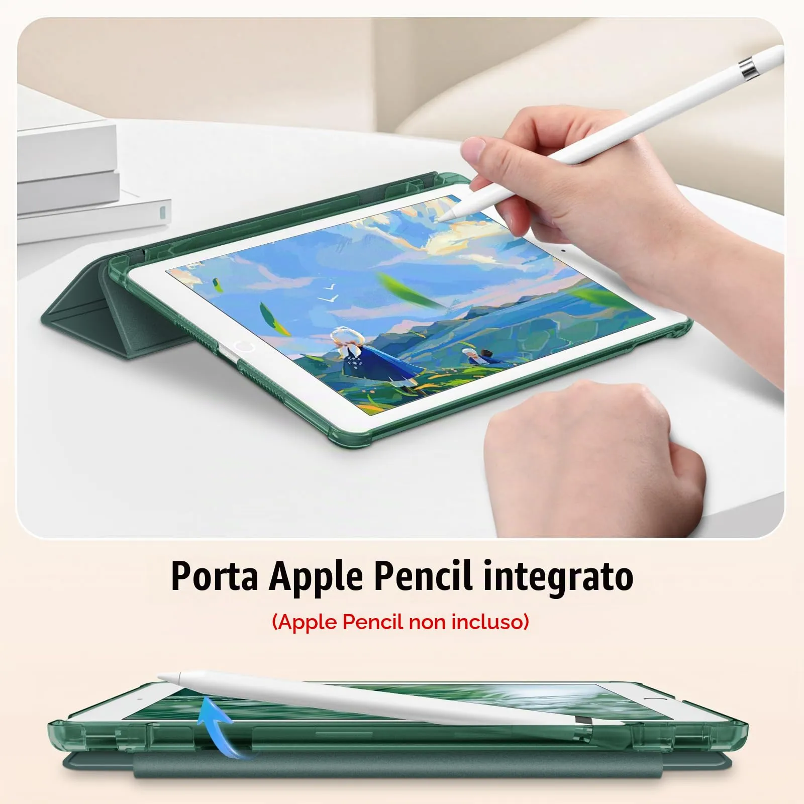 FINTIE Cover per iPad 10.2 Pollici (9a/8a/7a Generazione, 2019-2021) - immagine 6