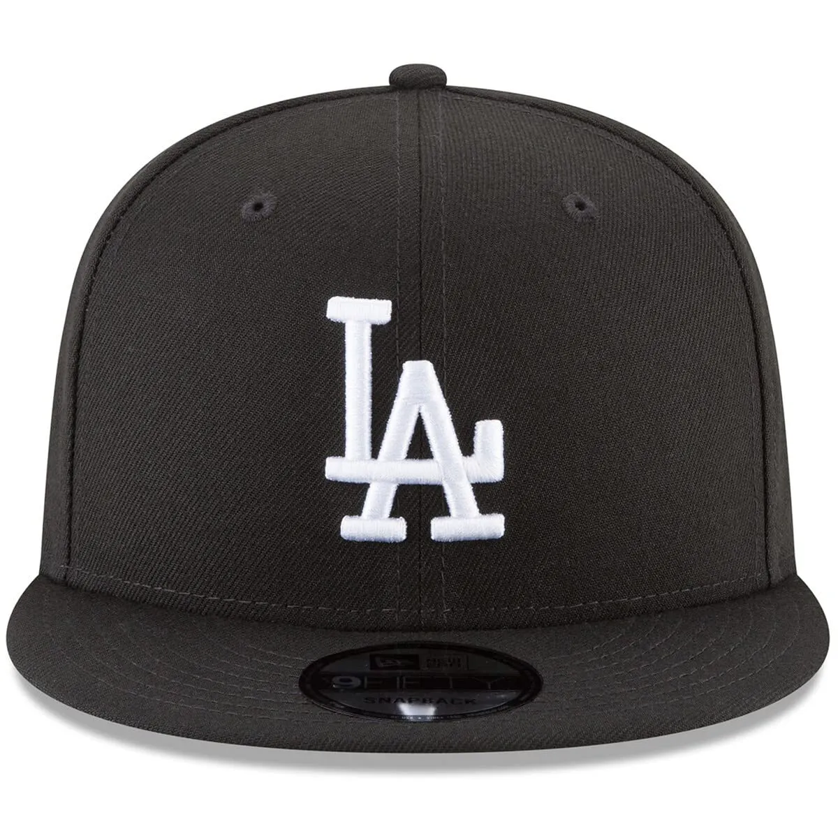 New Era Snapback Los Angeles Dodgers Nero Bianco, Taglia Unica - immagine 2