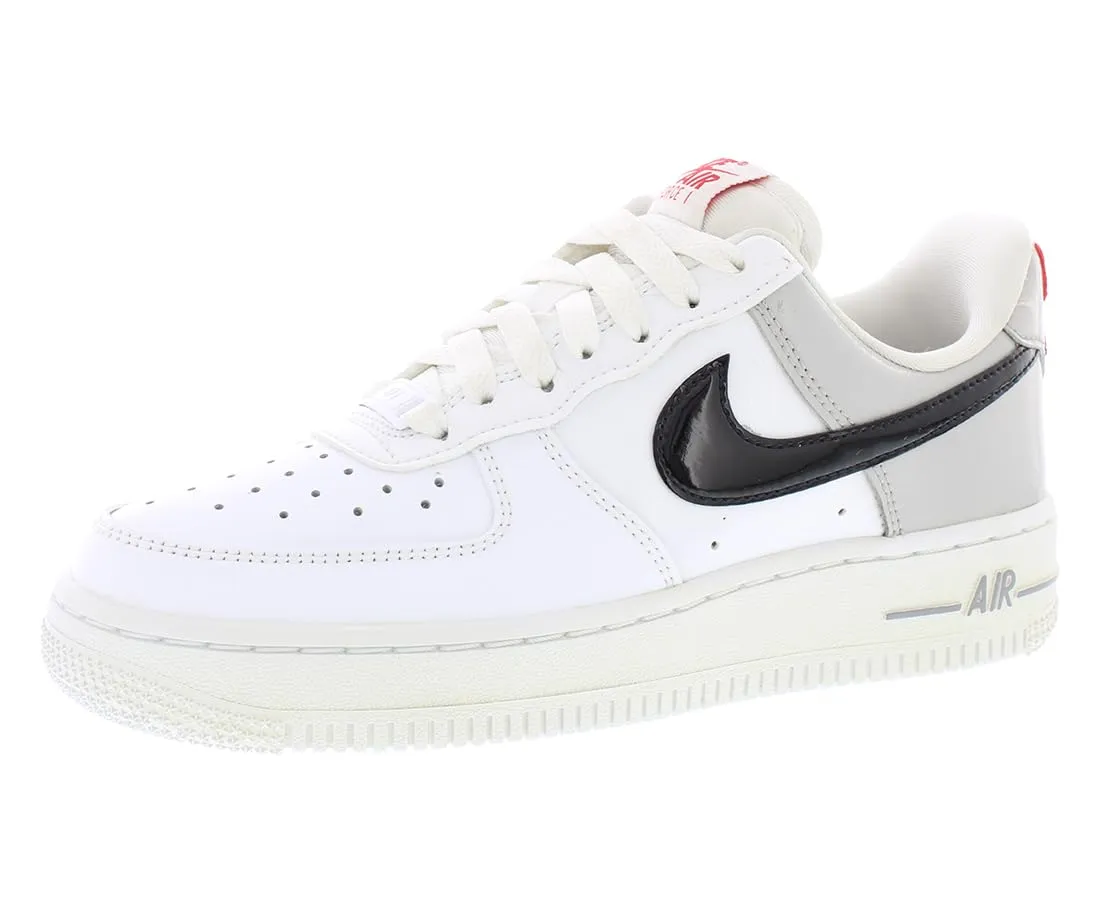 Nike Air Force 1 Scarpe Sportive Donna - Lt Iron Ore/Nero/Bianco - 36.5 EU - immagine 2