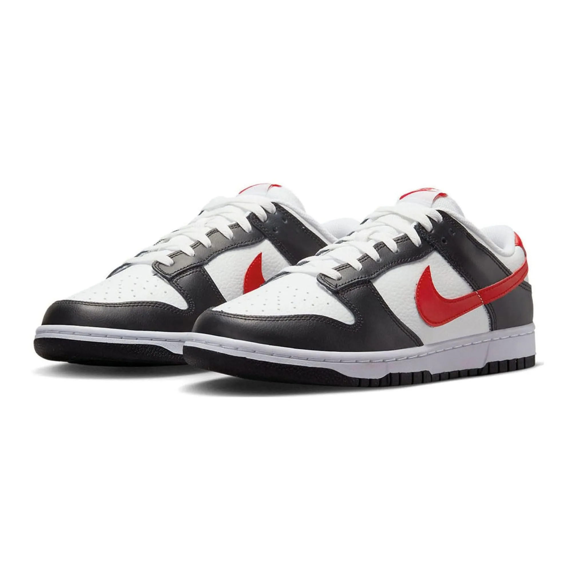 Nike Dunk Low Nero/Università Rosso-Bianco, 46 EU - immagine 1
