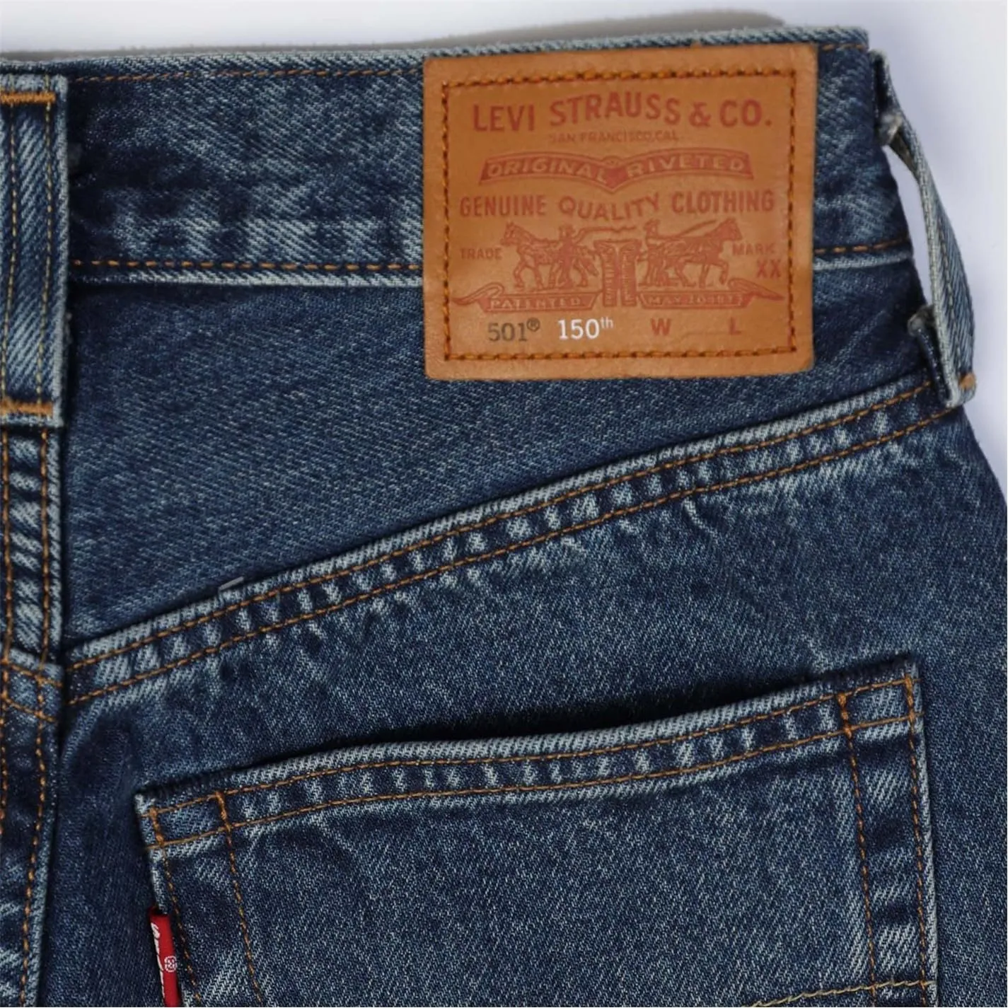 Levi's 501 Women's Jeans Gold Digging 23W / 32L - immagine 4