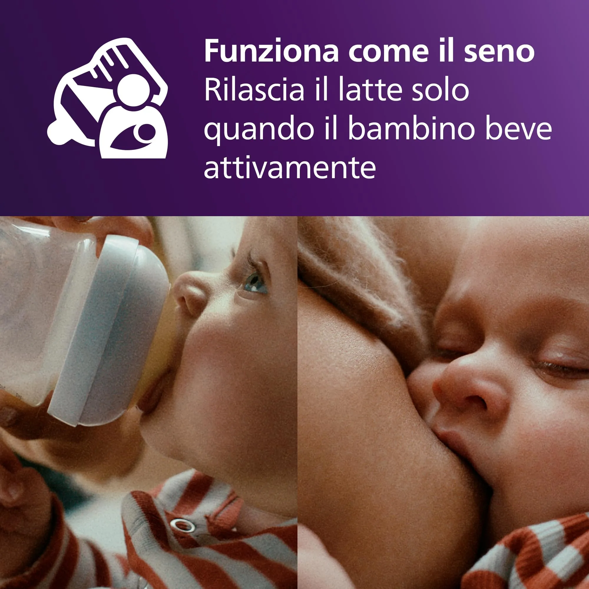 Philips Avent Natural Response Tettarella per biberon, Flusso 4, 3 mesi+, 2 pezzi (SCY964/02) - immagine 9