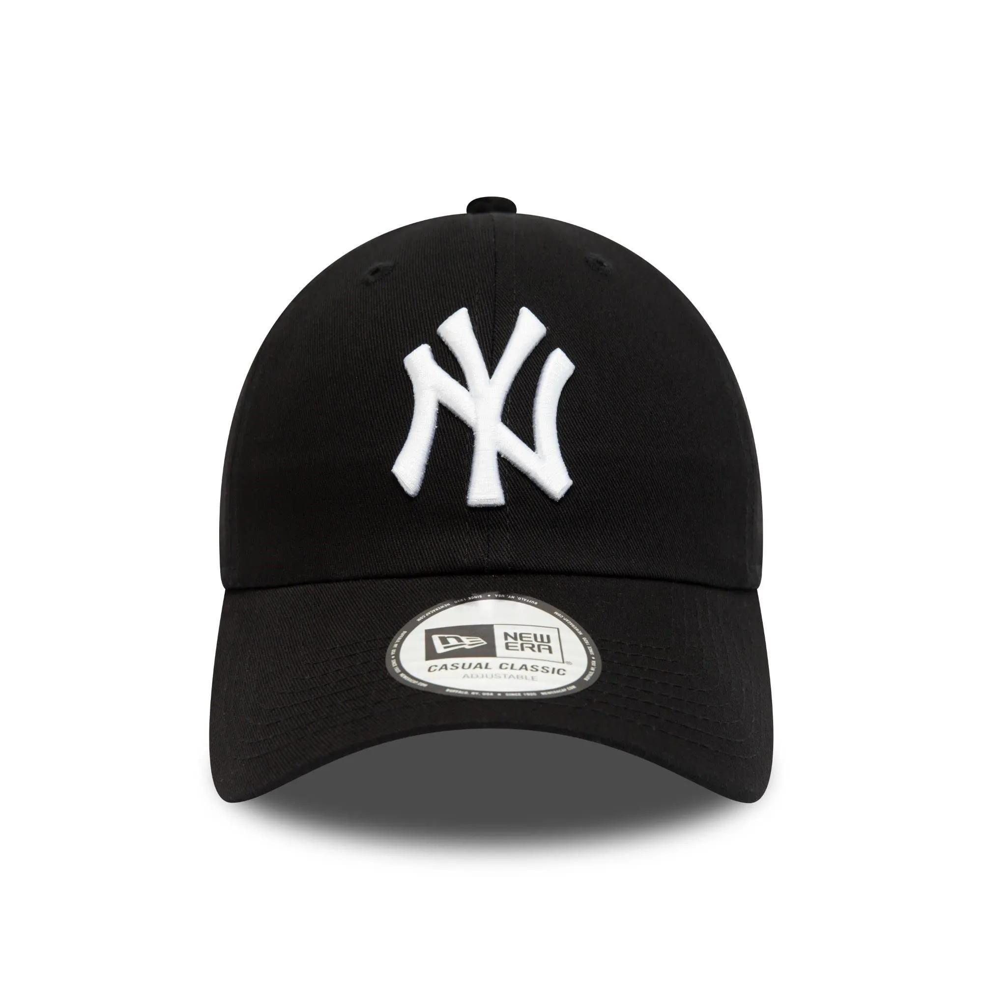 New Era York Yankees MLB League Essential 9Twenty Casual Classics Cap - Black, One Size - immagine 2