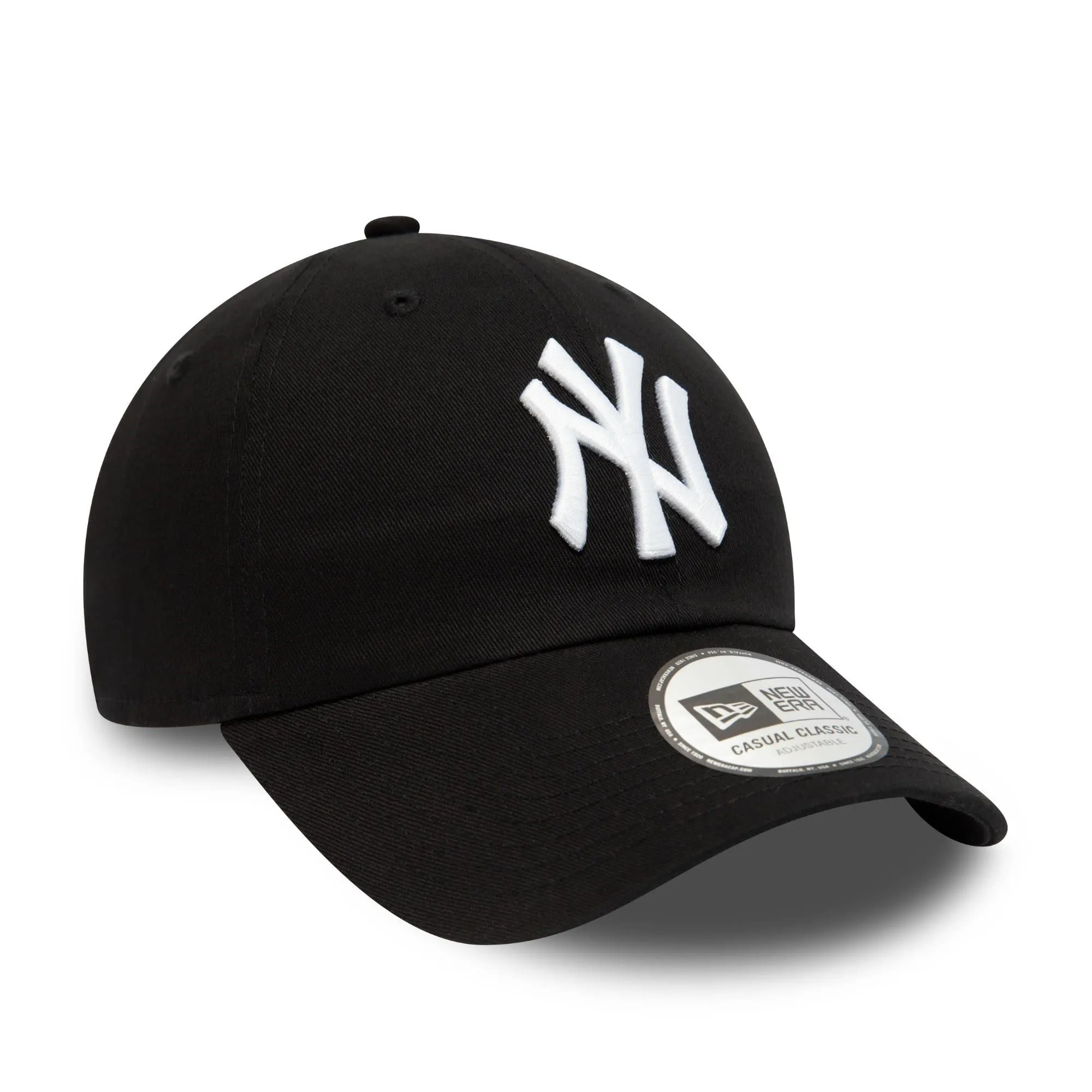 New Era York Yankees MLB League Essential 9Twenty Casual Classics Cap - Black, One Size - immagine 3