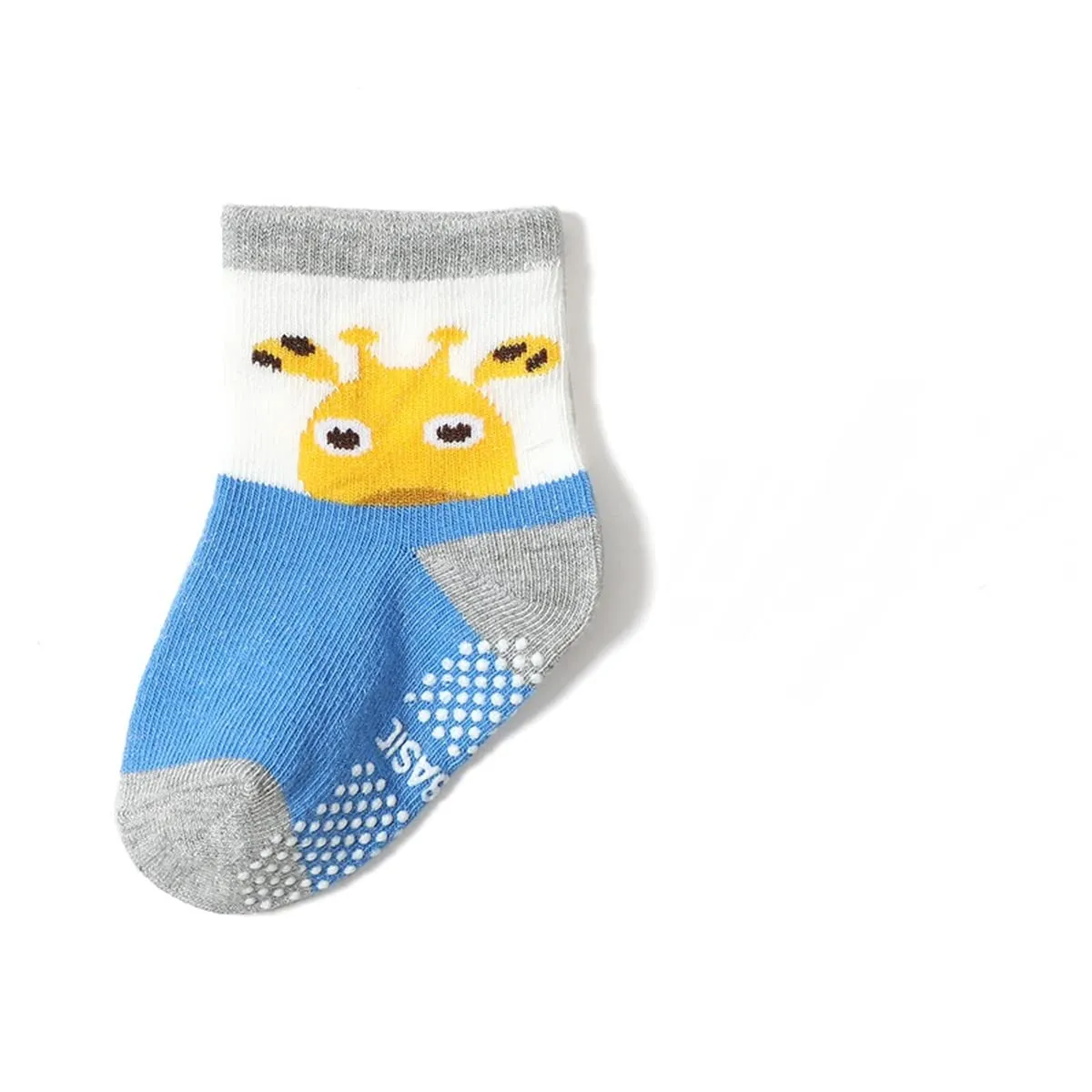 HaimoBurg Calze Antiscivolo in Cotone per Bambini 1-5 Anni, 12 Paia - immagine 5