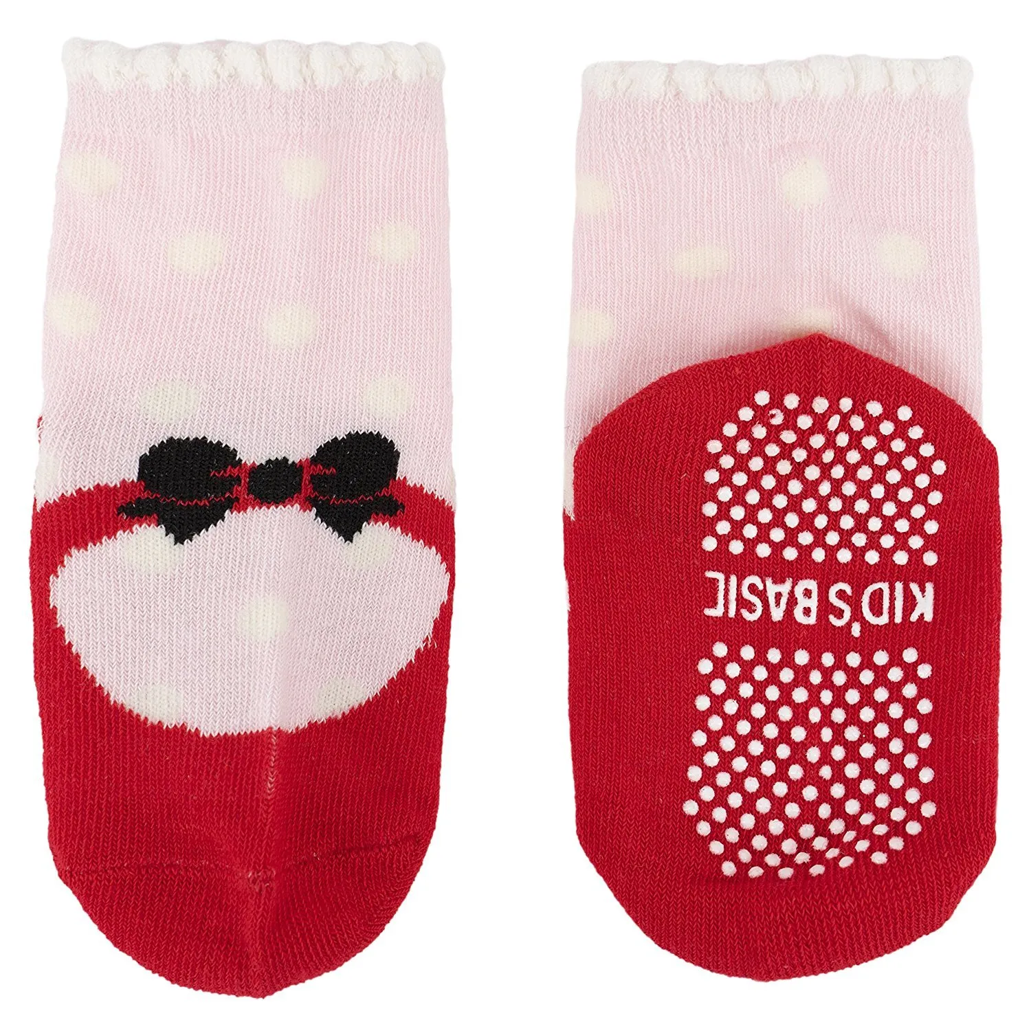 HaimoBurg Calze Antiscivolo in Cotone per Bambini, 12 Paia, 1-5 Anni - immagine 4