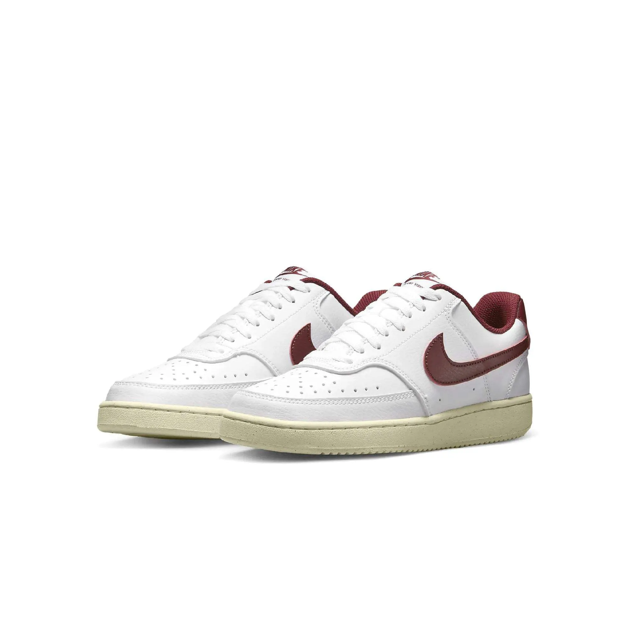 Nike Sportswear Court Vision Lo NN White/Team Red-Muslin-Mtlc Gold Star DH3158-106 - immagine 3