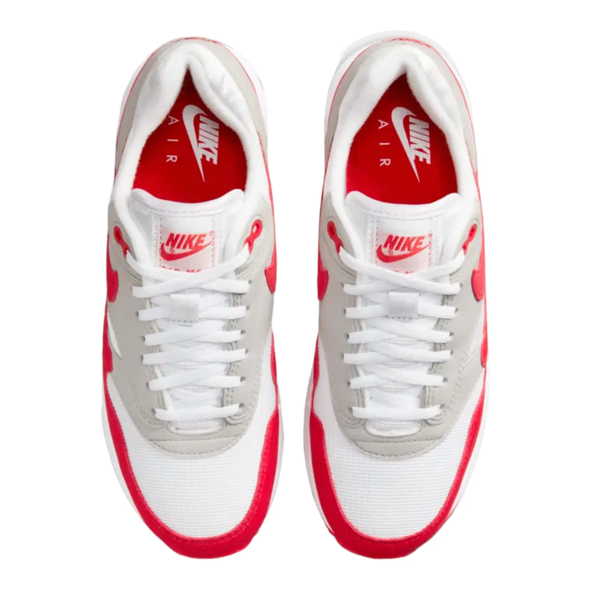 Nike Air Max 1 '86 OG Women's Shoes - White/University Red - DO9844-100 - immagine 4