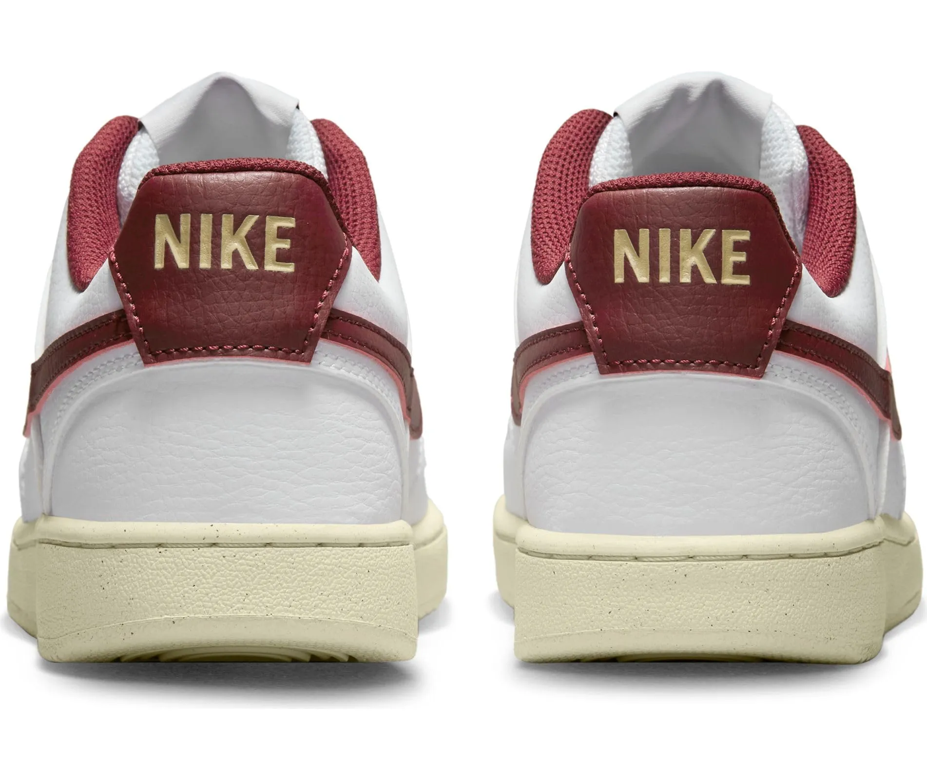 Nike Court Vision Lo NN Bianco/Rosso Squadra-Muslina-Mtlc Gold Star DH3158-106 - immagine 2