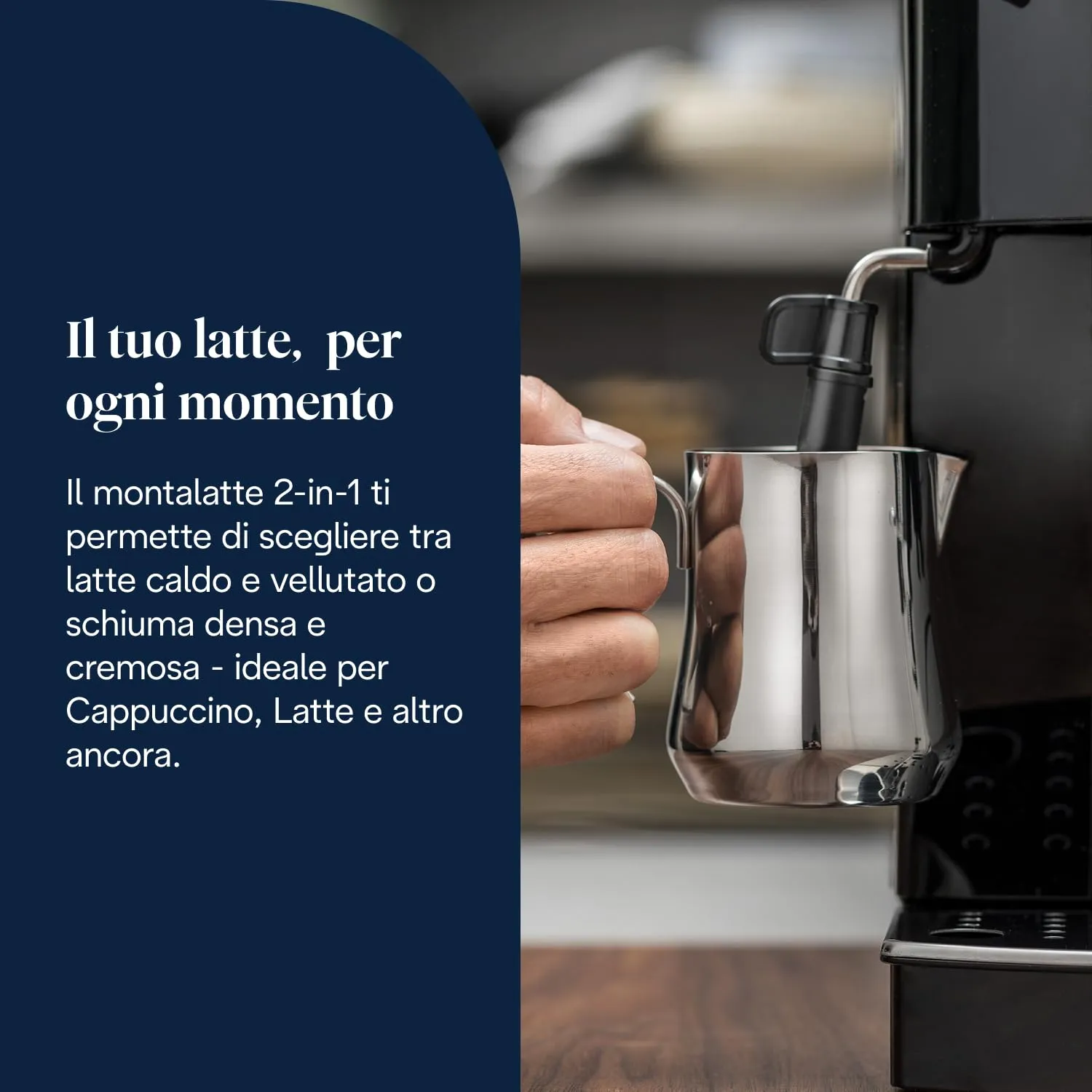 De'Longhi Perfetto Magnifica S ECAM11.112.B Macchina da caffè Automatica per Espresso e Cappuccino - immagine 7