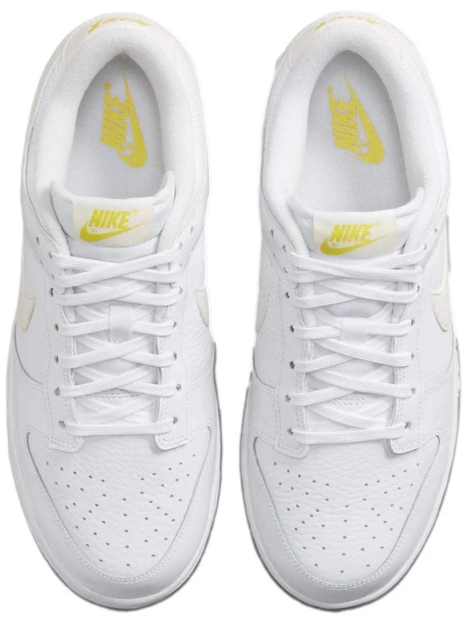 Nike W Dunk Low, Bianco Sail Opti Giallo, 40 EU - immagine 5