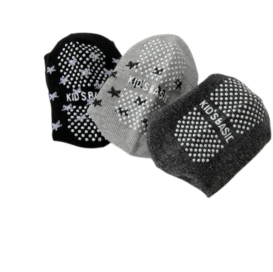 HaimoBurg Calze Antiscivolo in Cotone per Bambini 1-5 Anni, 12 Paia - immagine 5