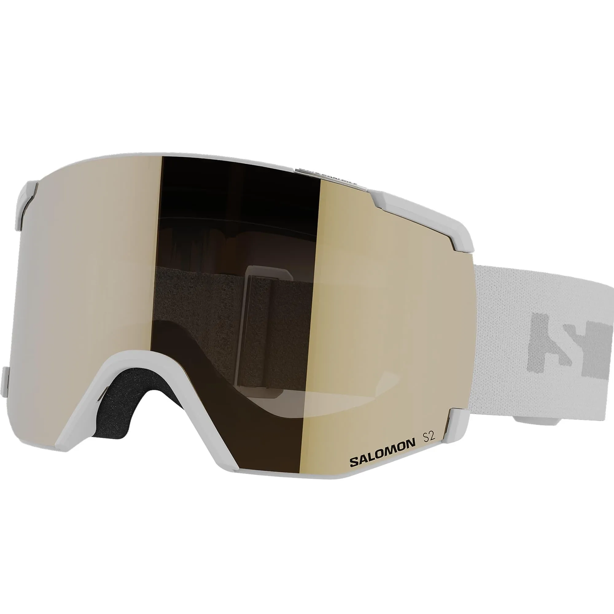 Salomon S/view Access Ski and Snowboard Goggles, White, One Size - immagine 2