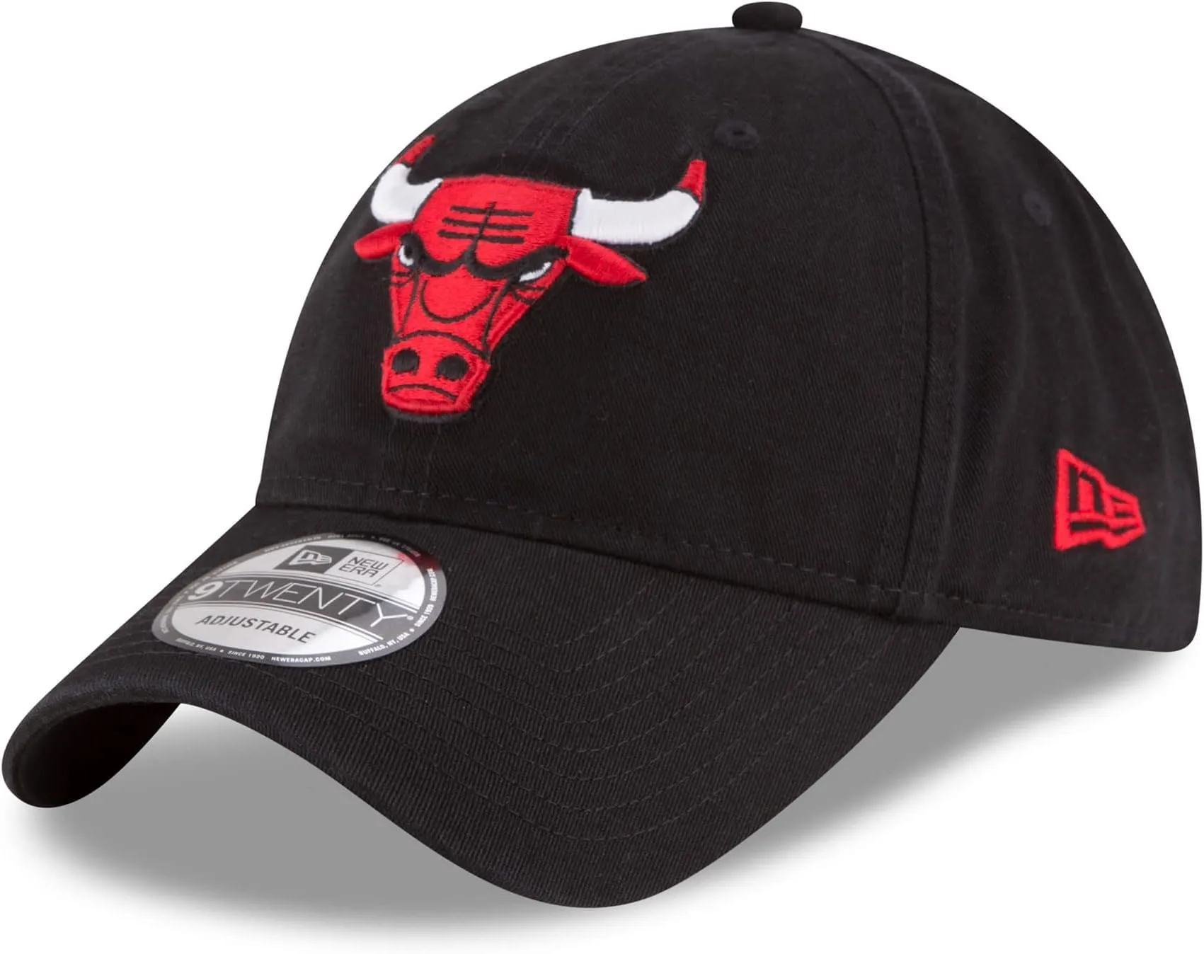 New Era NBA 9Twenty Alternate Berretto da Baseball, Chicago Bulls Black, Taglia Unica - immagine 1