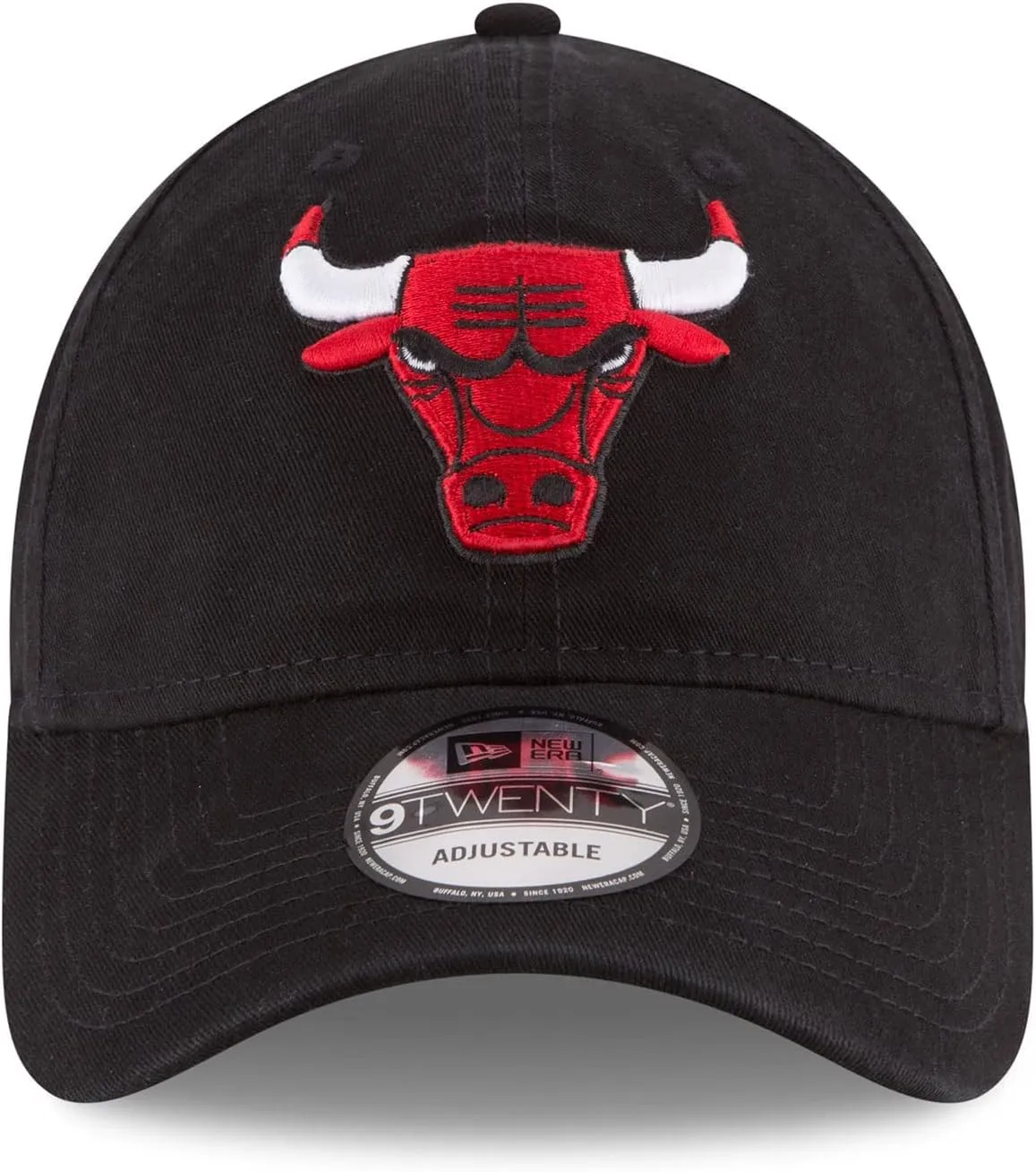 New Era NBA 9Twenty Alternate Berretto da Baseball, Chicago Bulls Black, Taglia Unica - immagine 2