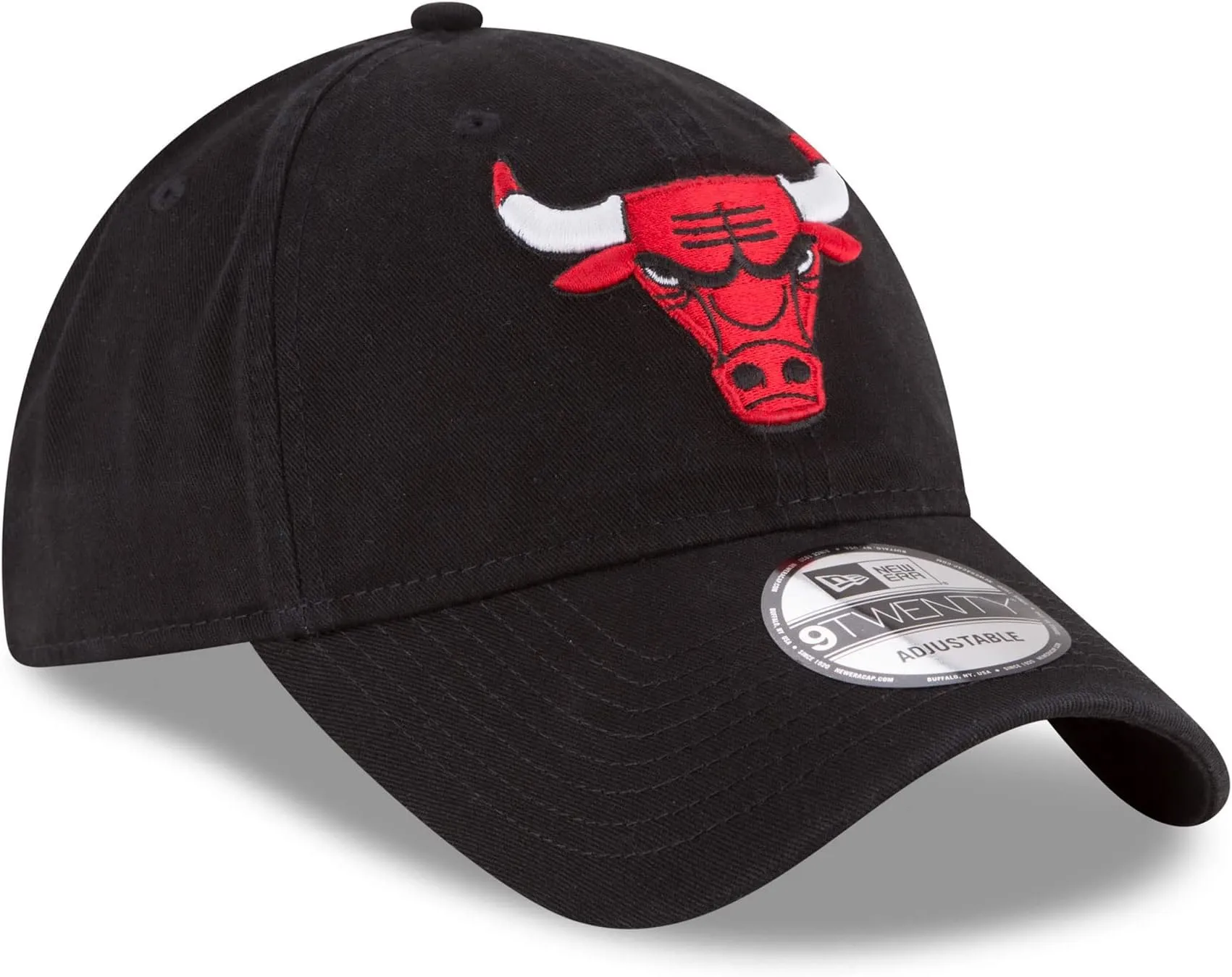 New Era NBA 9Twenty Alternate Berretto da Baseball, Chicago Bulls Black, Taglia Unica - immagine 3