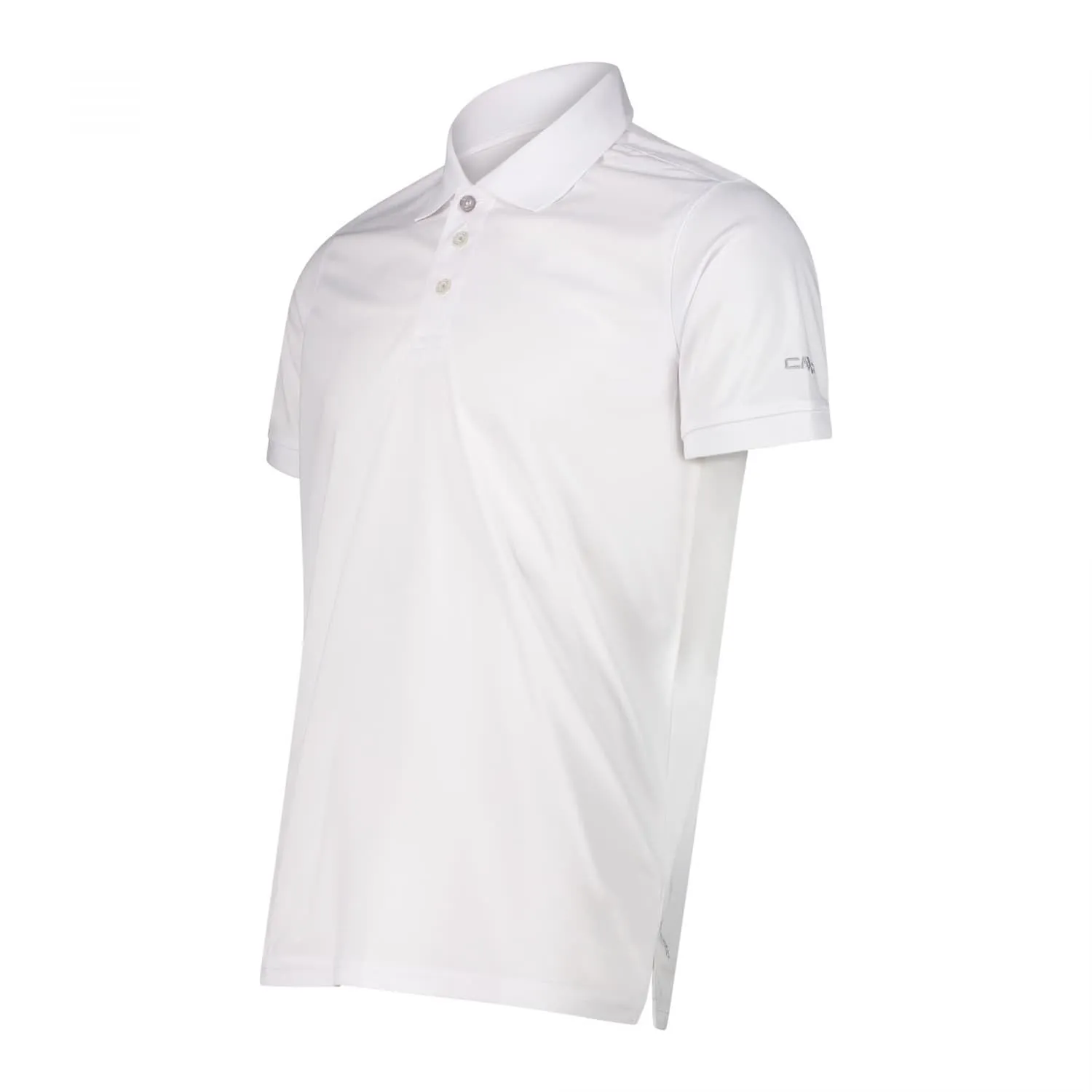 CMP Polo da Uomo, Bianco Grey, 52 - immagine 3
