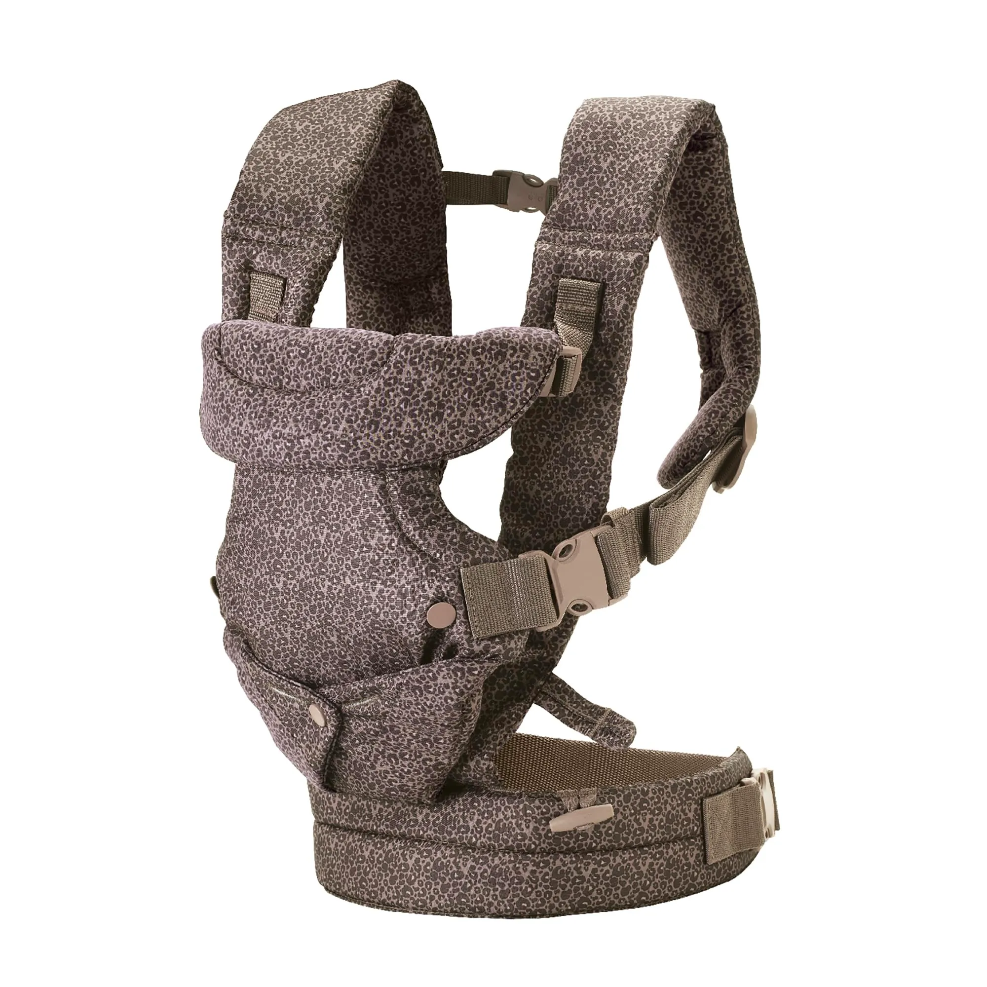 Infantino Flip Advanced 4-in-1 Ergonomic Baby Carrier, 3.6 to 14.5 kg, Leopard - immagine 9