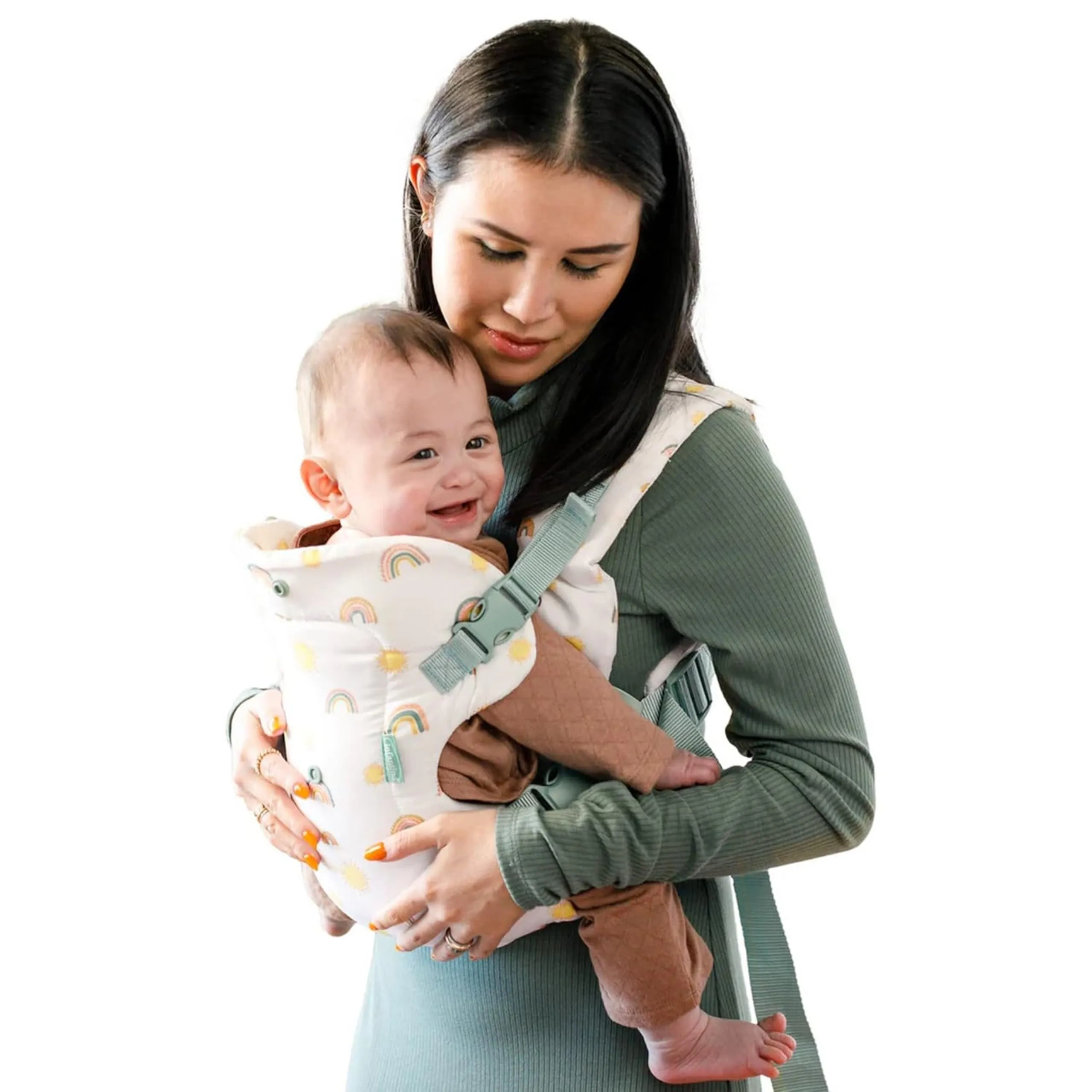 Infantino Flip Advanced Marsupio 4-in-1 Ergonomico, Arcobaleno - immagine 1