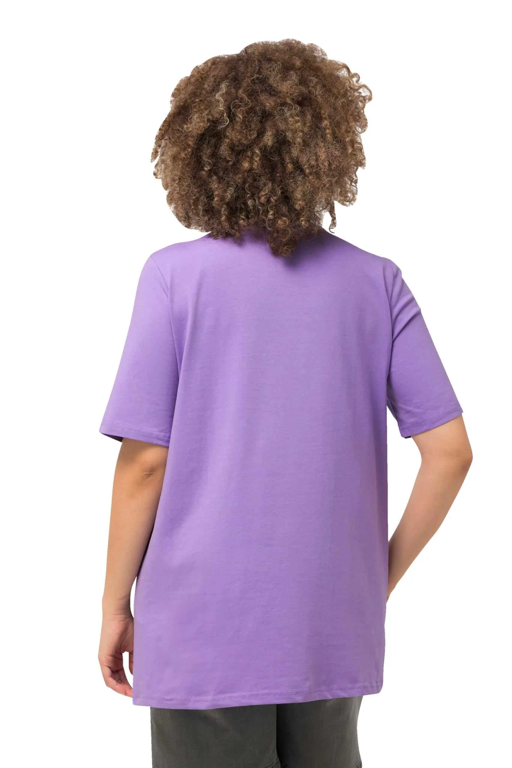 Ulla Popken T-Shirt 807284 Blu Lilla - immagine 2