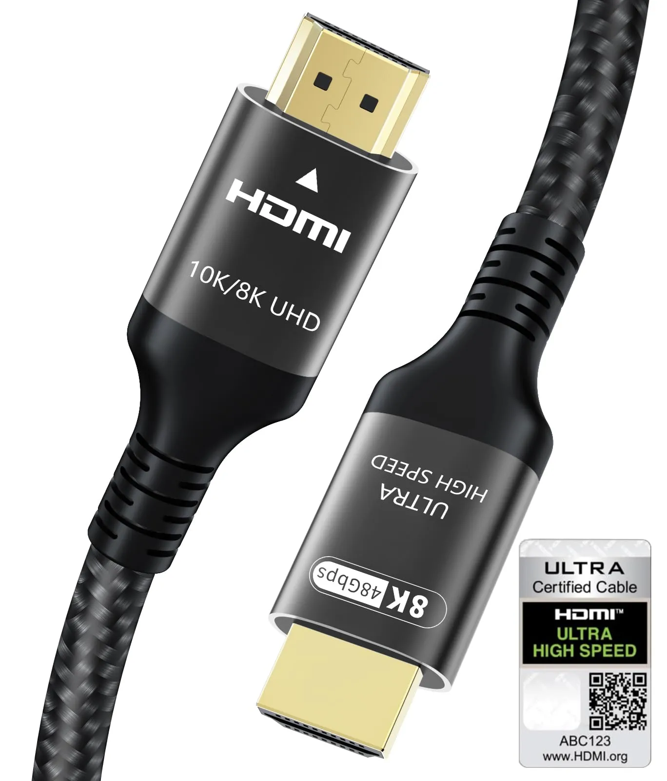 Adauxter Cavo HDMI 2.1 10K 8K 4K 7.5m - immagine 1