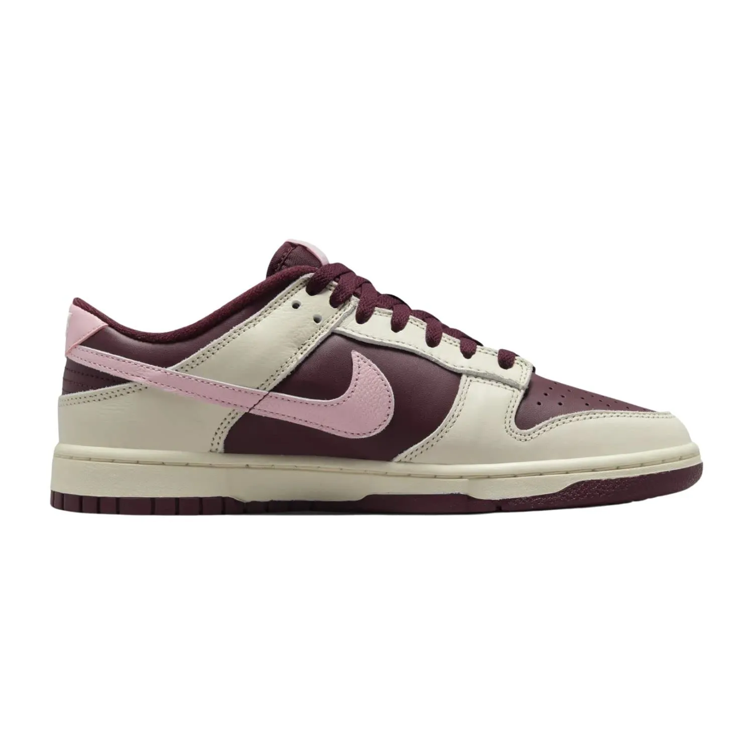 Nike Air Jordan 1 Mid Women's Basketball Shoes, Pale Ivory Soft Pink Medium, 48.5 EU - immagine 2