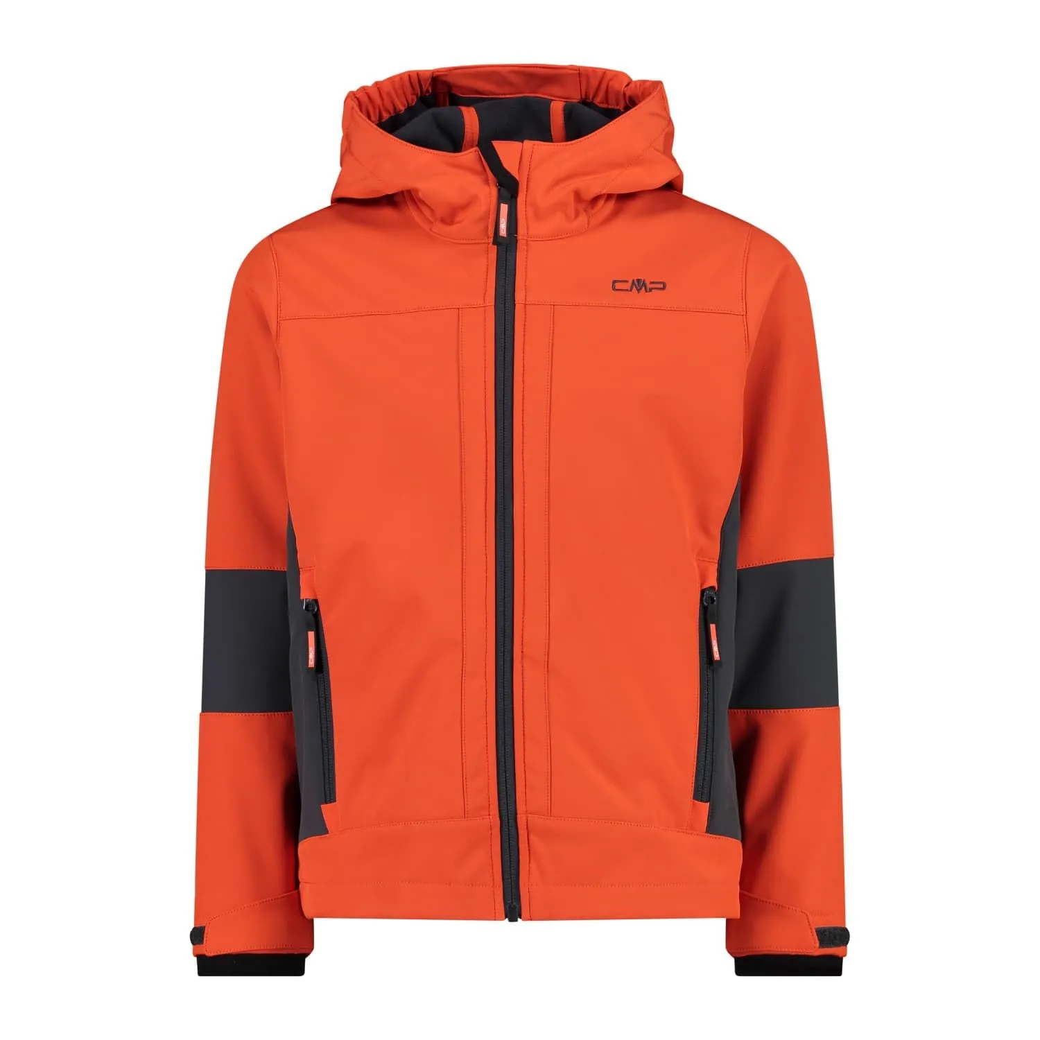 CMP Giacca da bambino con cappuccio fisso, Flame-Antracite, 164 - immagine 1