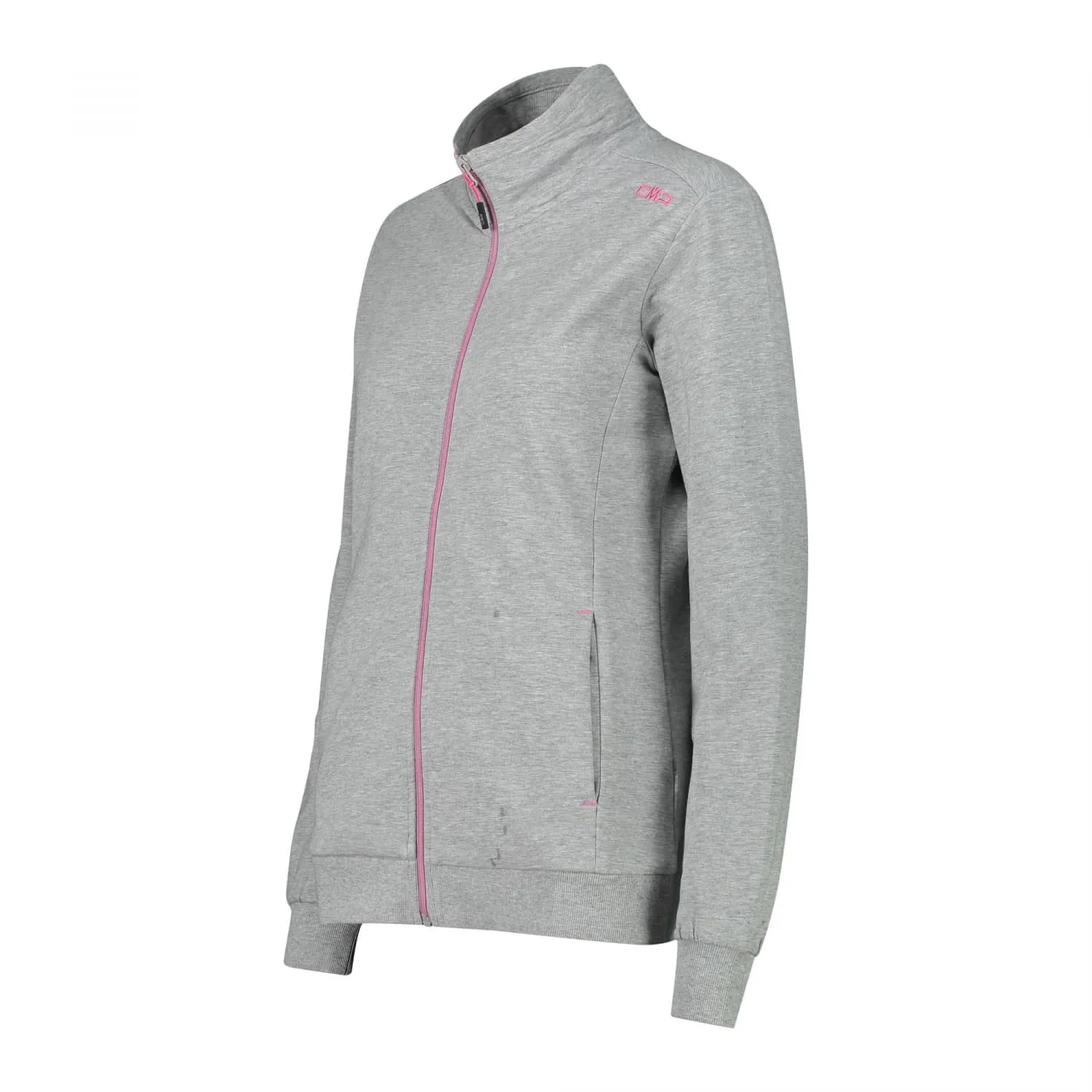 CMP Giacca Melange Elasticizzata da Donna, Grigio Mel.-P.Fluo, 44 - immagine 3