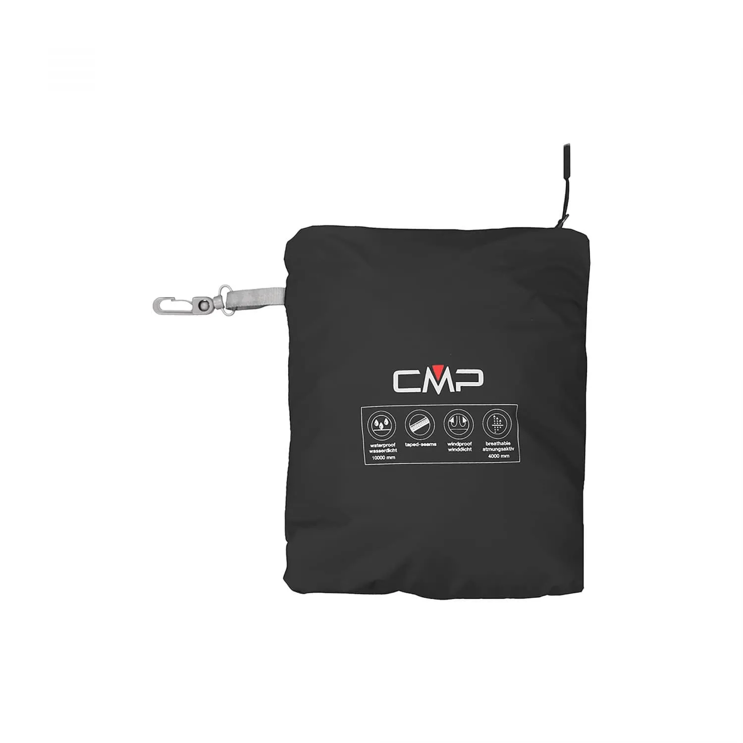 CMP Giacca Donna Cappuccio Fisso, Nero, S - immagine 2