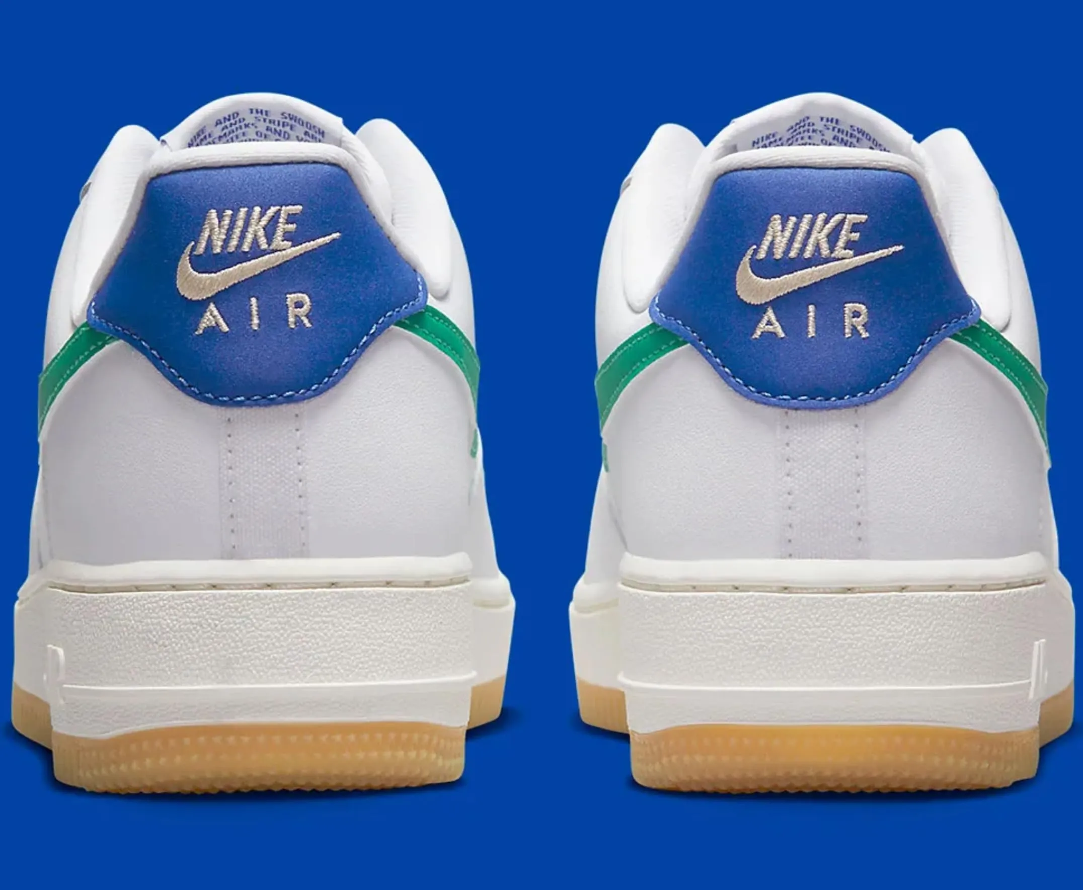 Nike Revolution 6 Scarpe da Corsa per Bambini Bianco/Stadio Verde-Gioco Royal 40.5 EU - immagine 6
