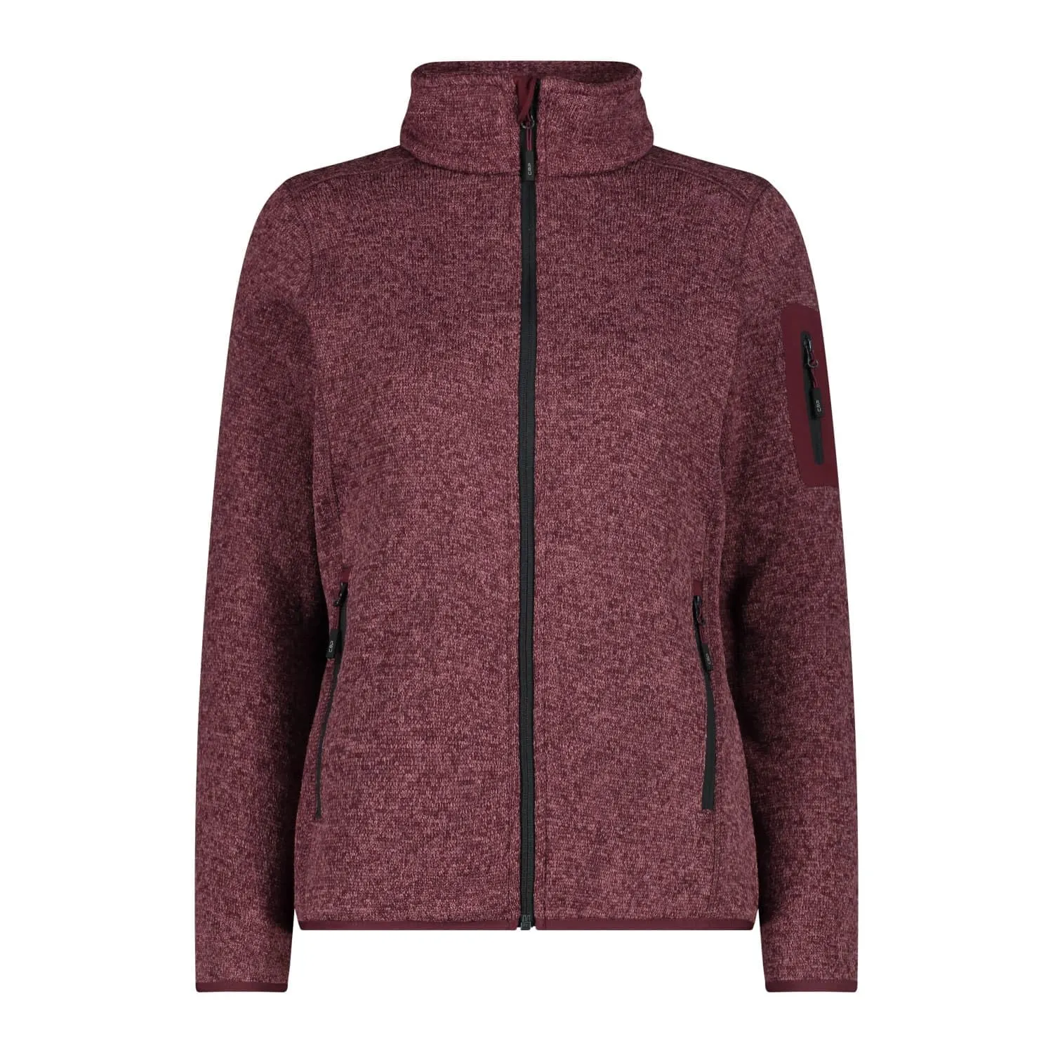 CMP Giacca da Donna Burgundy-Antracite XS - immagine 1