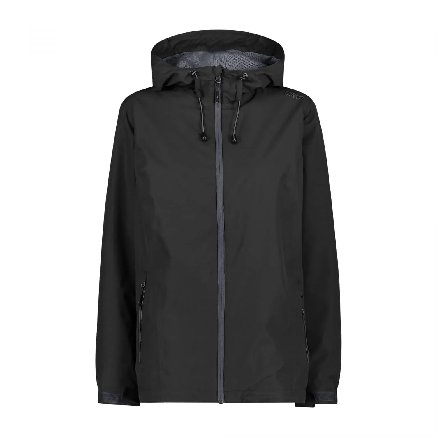 CMP Giacca Donna con Cappuccio Fisso, Nero, M - immagine 1