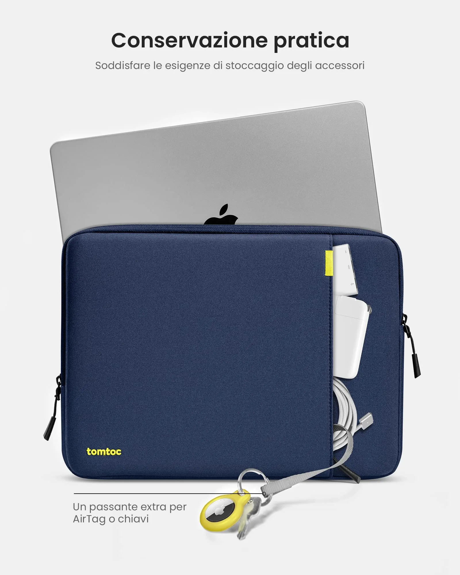 tomtoc 360° Custodia per MacBook Pro 16 Pollici M5/M4/M3/M2/M1 Pro/Max - immagine 5