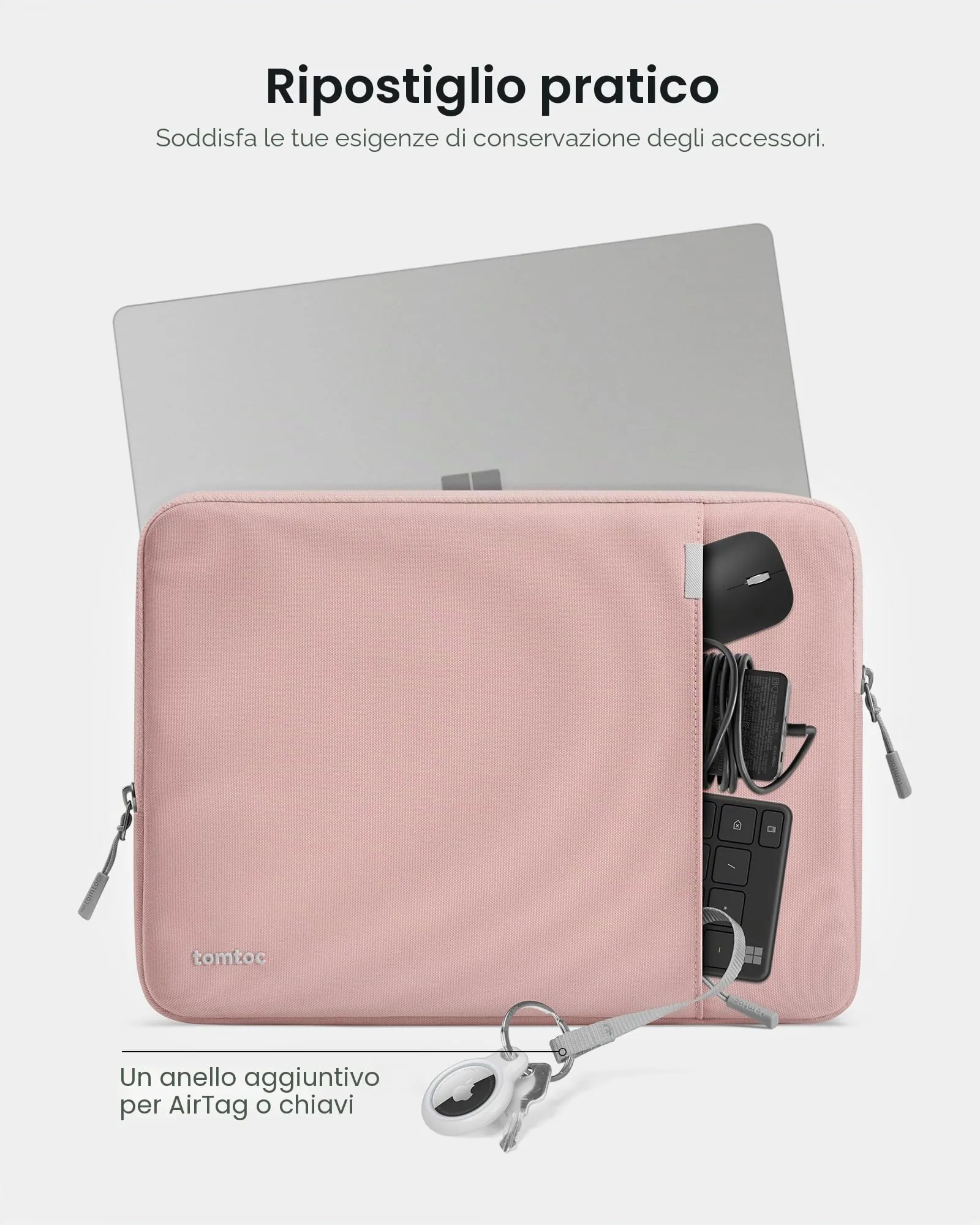 tomtoc Custodia per Laptop 14 Pollici per Acer, ASUS, Dell, HP, Lenovo - immagine 5