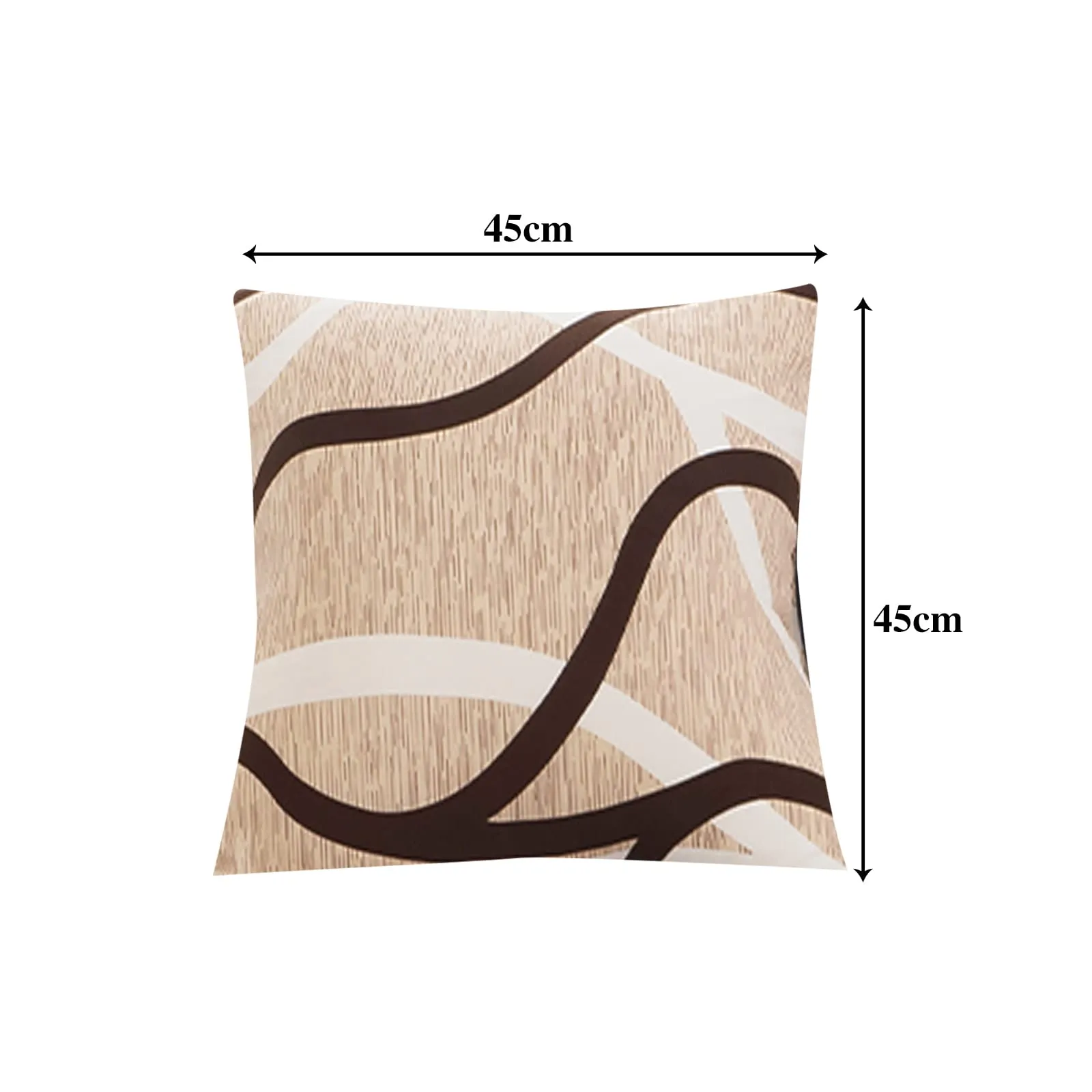 Jaotto Federe Cuscini Divano Decorativi in Spandex, 45x45cm, Confezione da 2, Linea Moderna - immagine 2