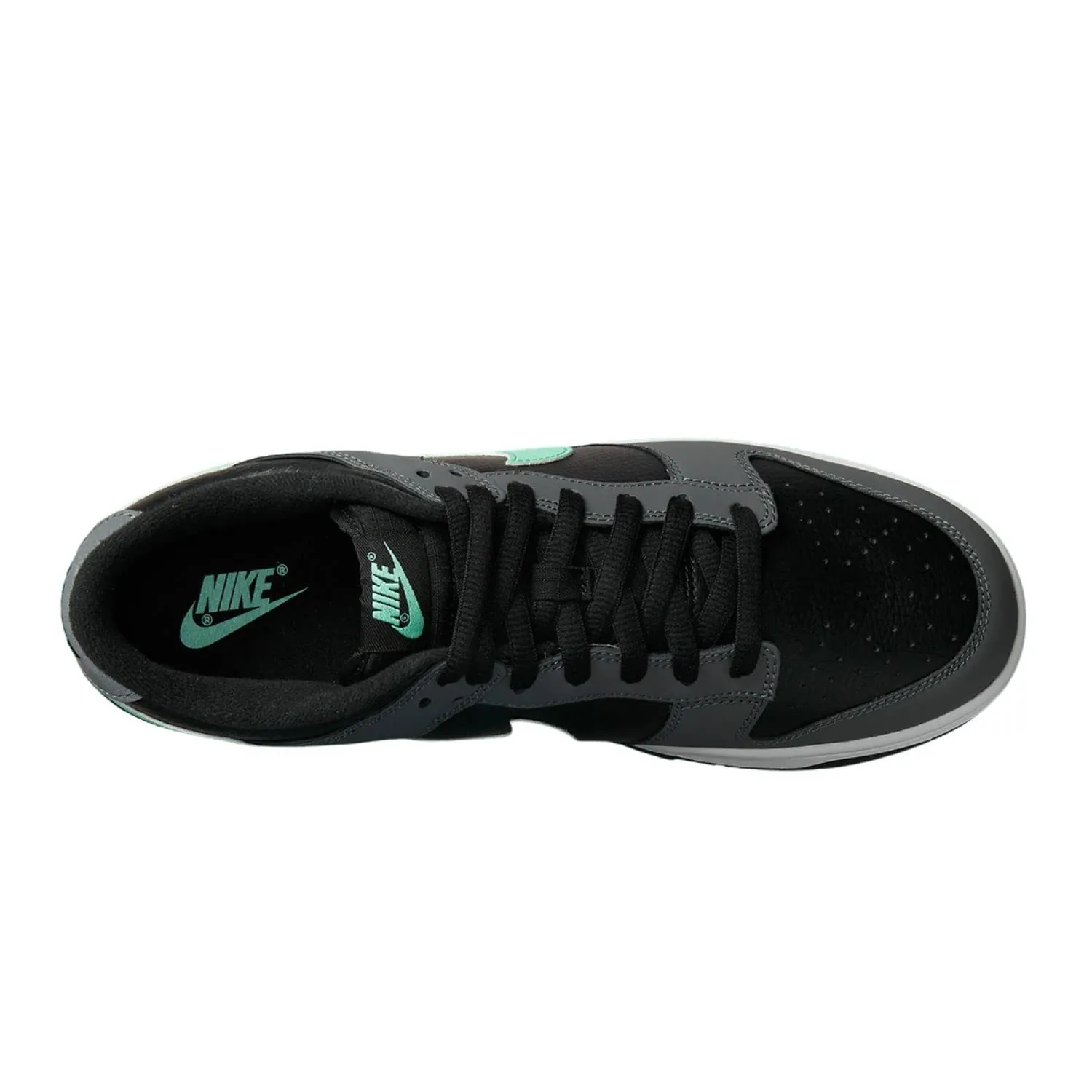 Nike Air Jordan 1 Mid Donna - Grigio Verde Glow Nero - 43 EU - immagine 3