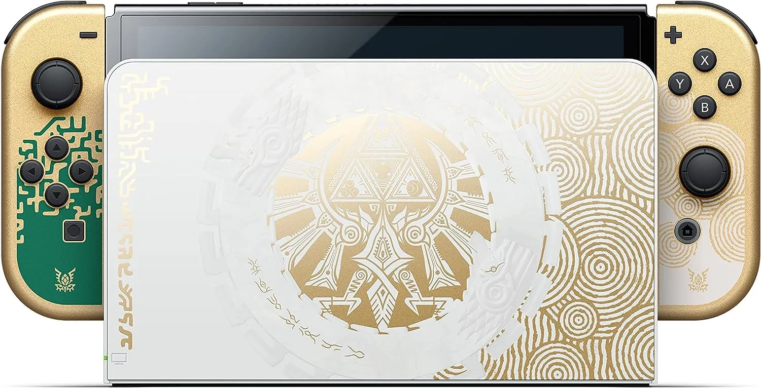 Nintendo Switch OLED Model Zelda Tears of the Kingdom Limited Edition (Game Not Included) - immagine 2