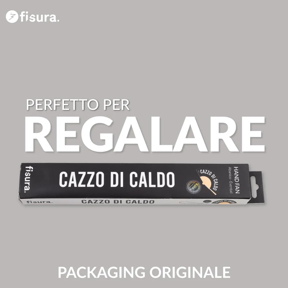Fisura Ventaglio pieghevole in legno e tessuto nero, 42,5 x 23 cm - immagine 7