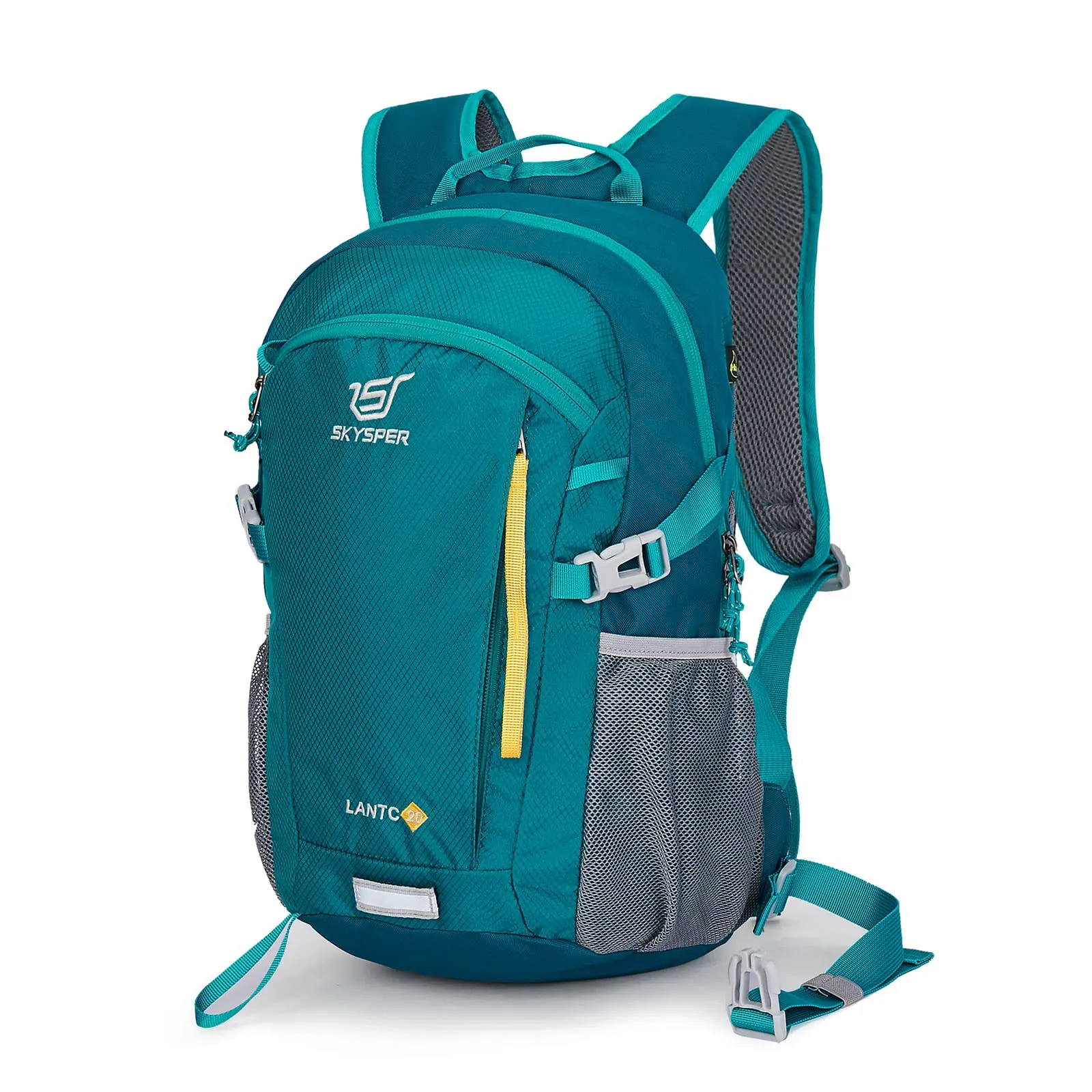 SKYSPER Zaino da Hiking 20L Scozzese Ciano - immagine 1