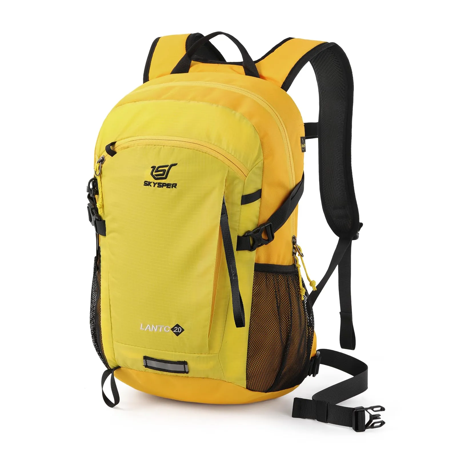 SKYSPER Zaino da Hiking 20L Scozzese Giallo - immagine 1