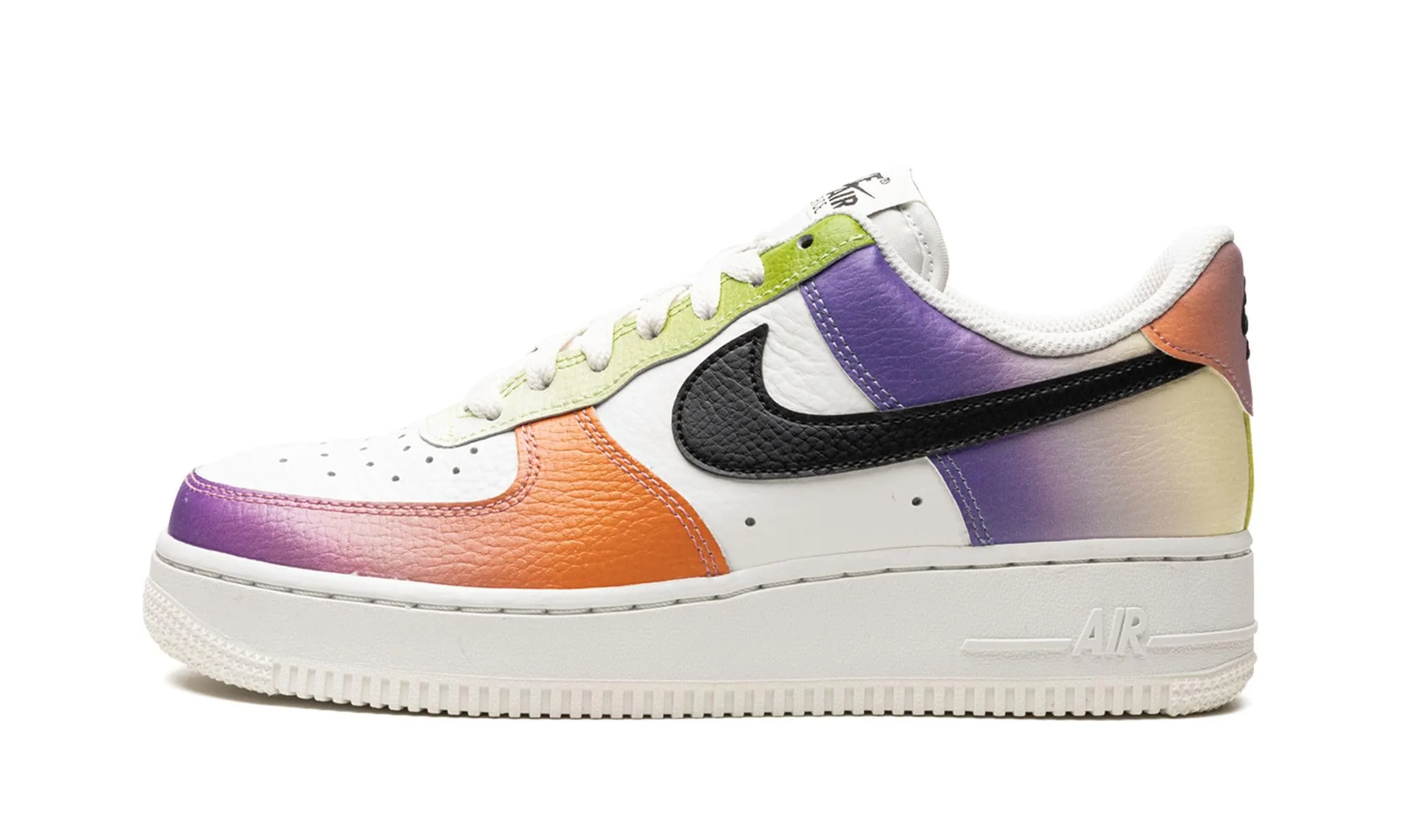 Nike Air Force 1 Low '07 Multi-Color Gradient, White, 36.5 EU - immagine 1