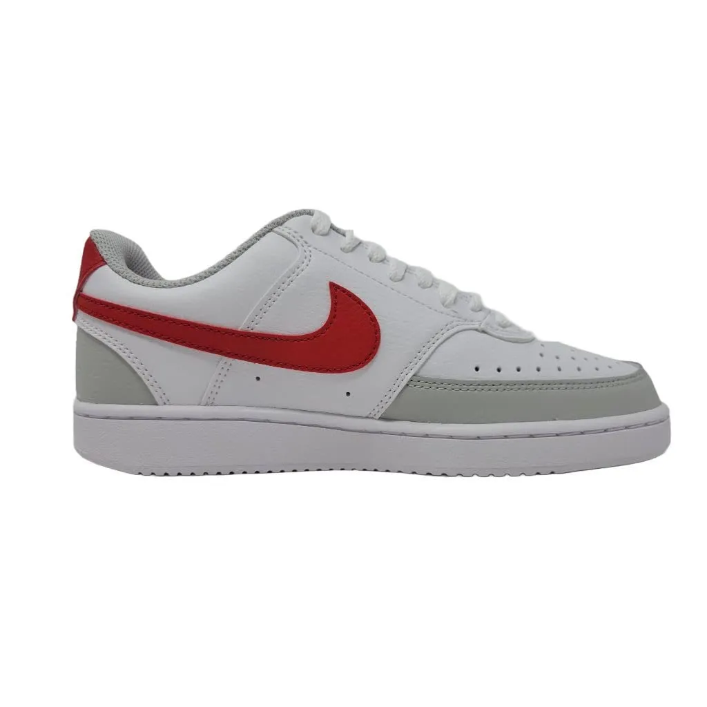 Nike Court Vision Women's Shoes, White University Red Grey Fog, 39 EU - immagine 2