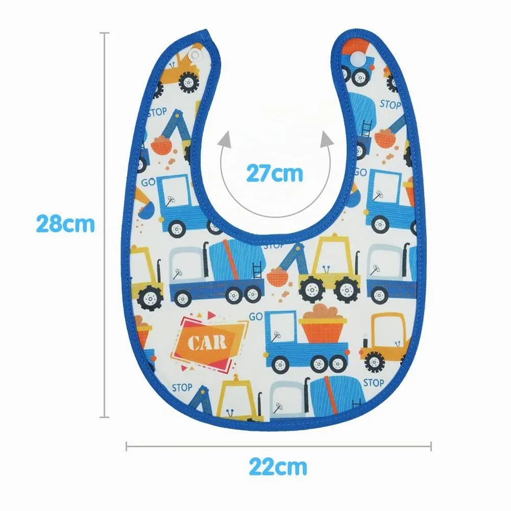 Vicloon Bavaglini Neonato, 7 Pezzi, Cotone a 6 Strati, 0-3 Anni - immagine 2